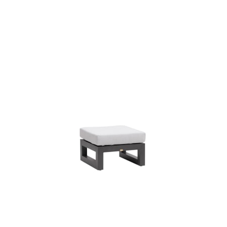 Modern Cushioned Ottoman