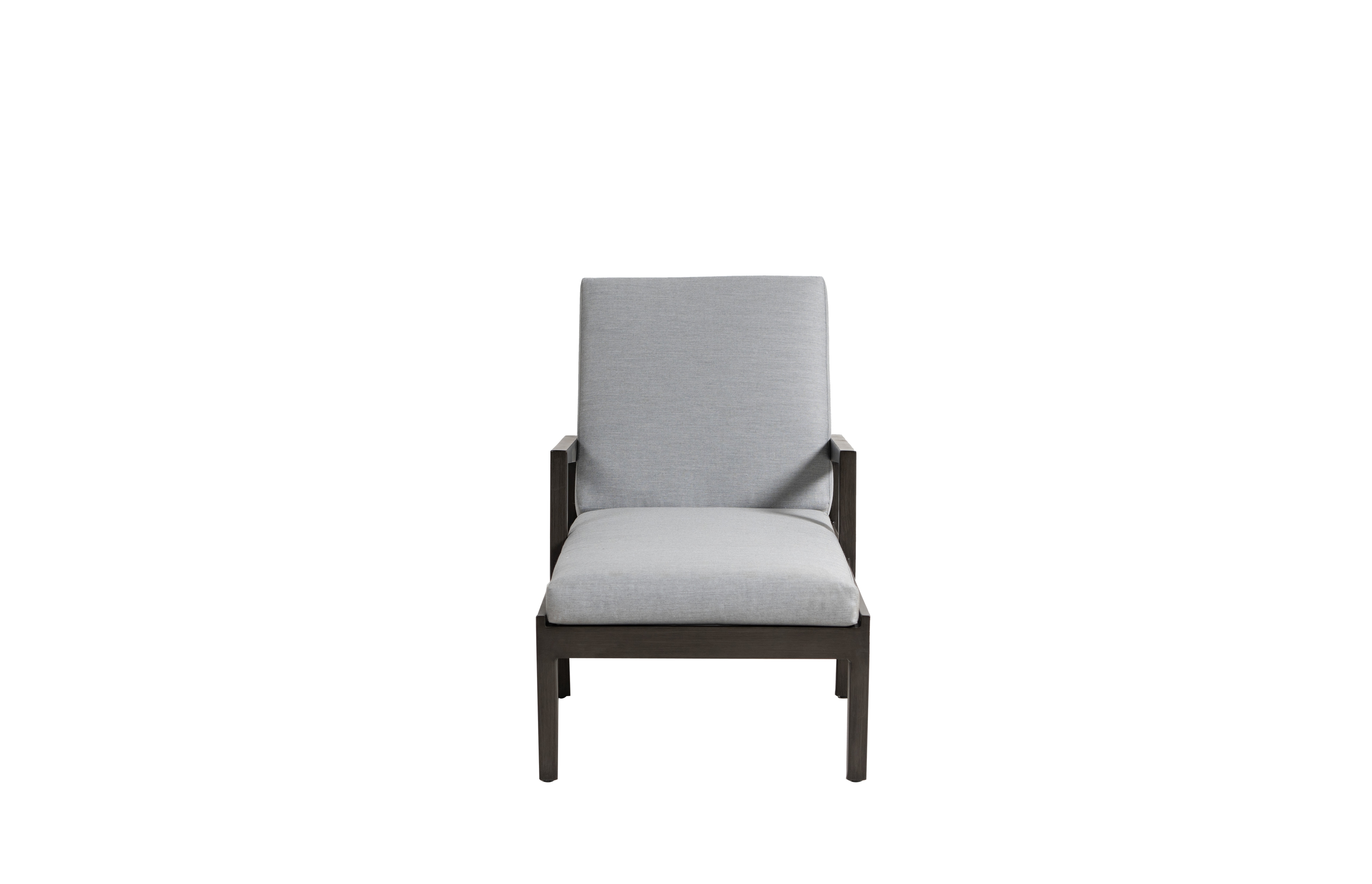 Classic Slat-Back Adj. Chaise Lounger