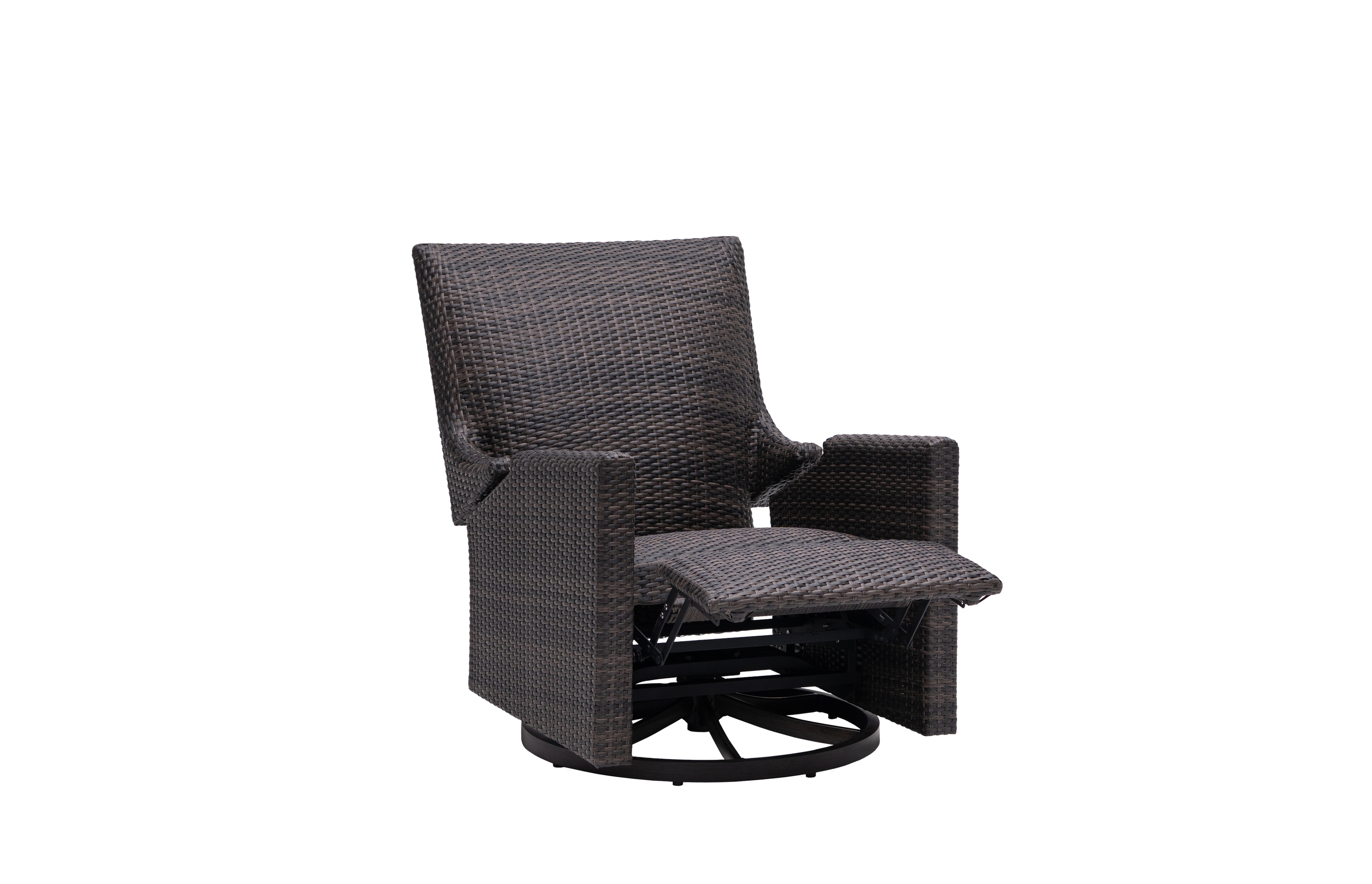 Ratana Biltmore Classic Woven Swivel Recliner