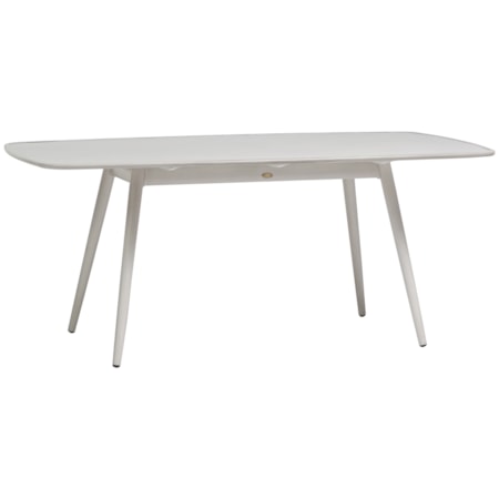 Modern 71" Dining Table w/Umbrella Hole