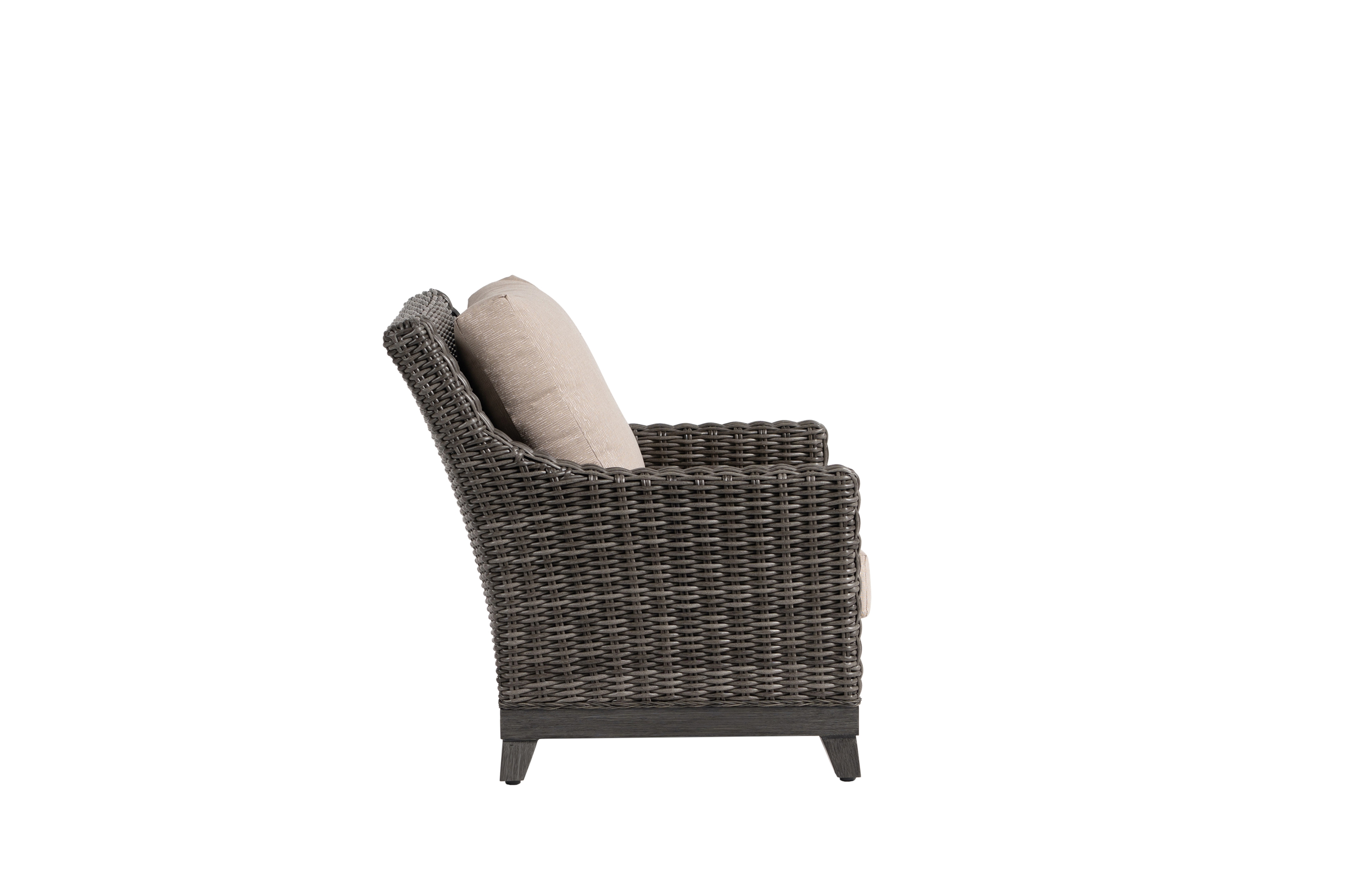Ratana Budapest Woven Sloping-Arm Club Chair