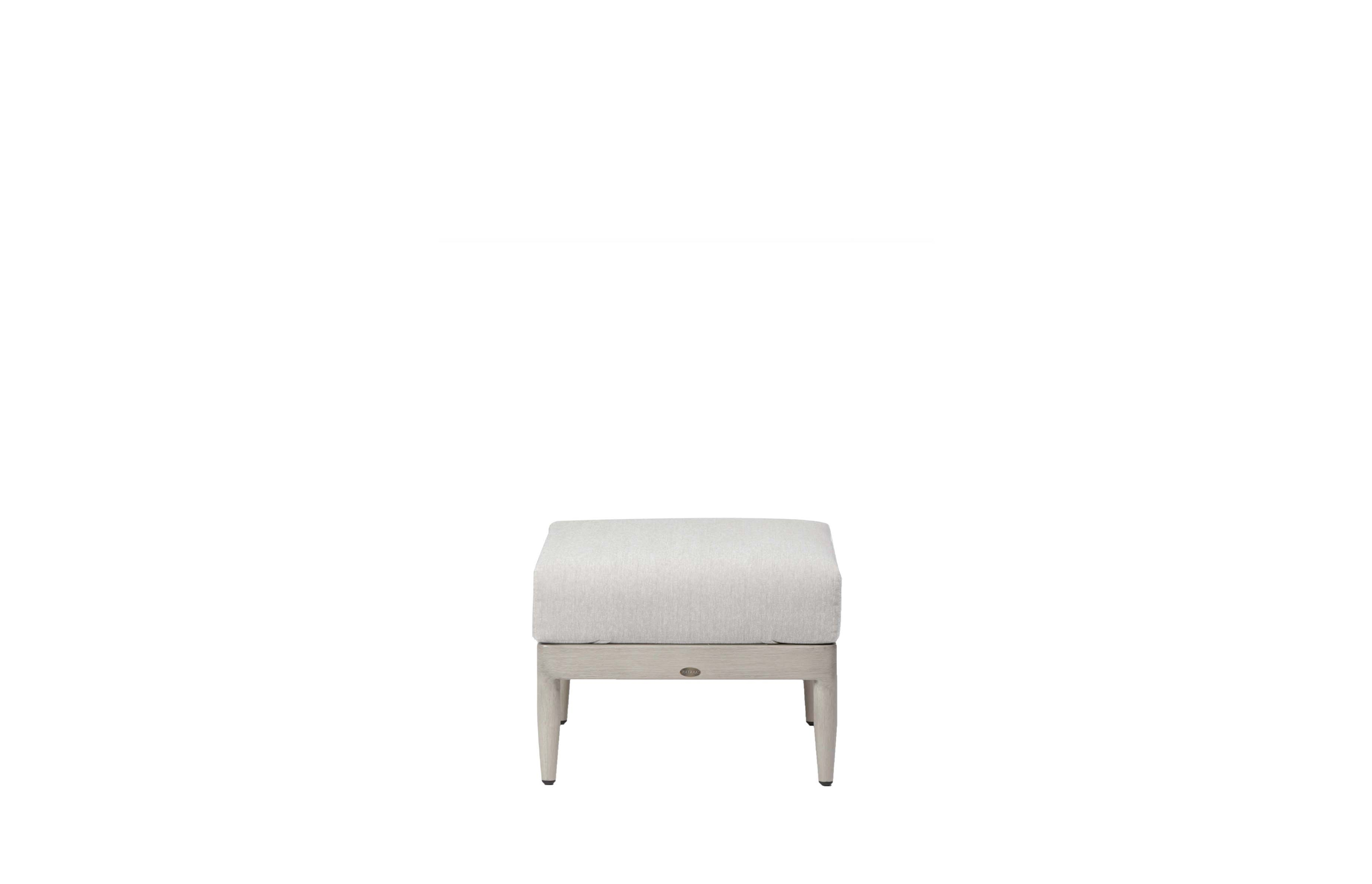 Ratana Coconut Grove Casual Cushioned Sq. Ottoman