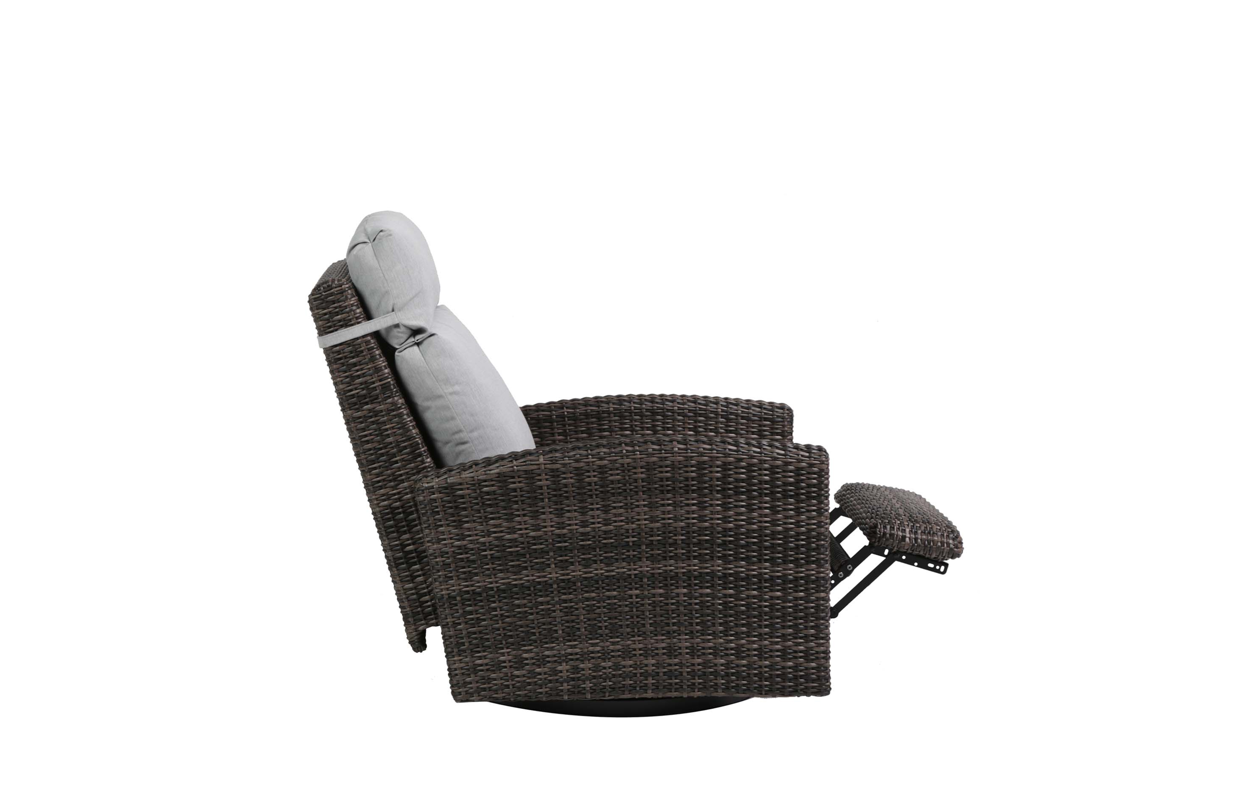 Ratana Coral Gables Casual Woven Swivel Recliner