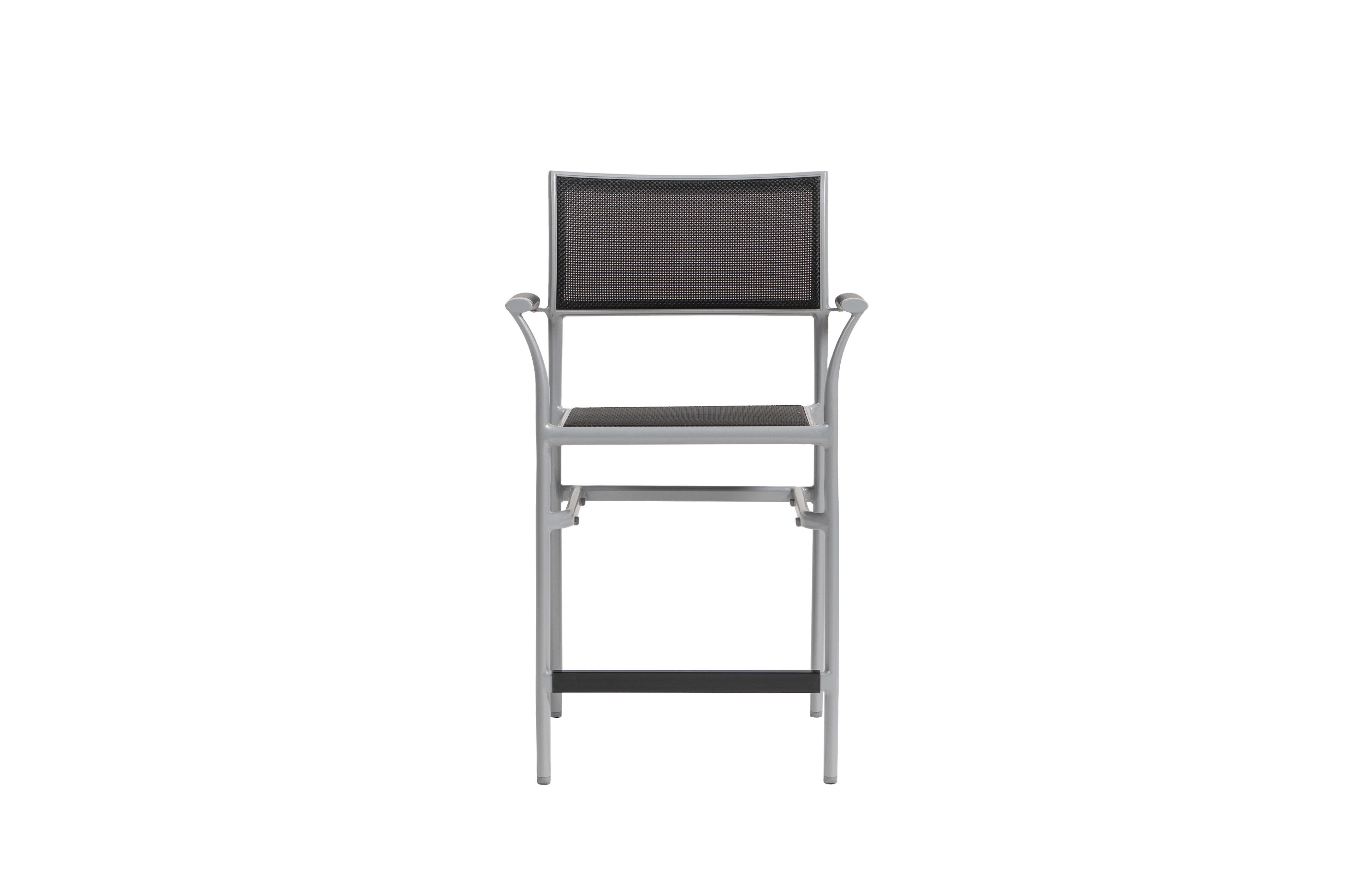 Stacking Sling Counter-Height Arm Chair