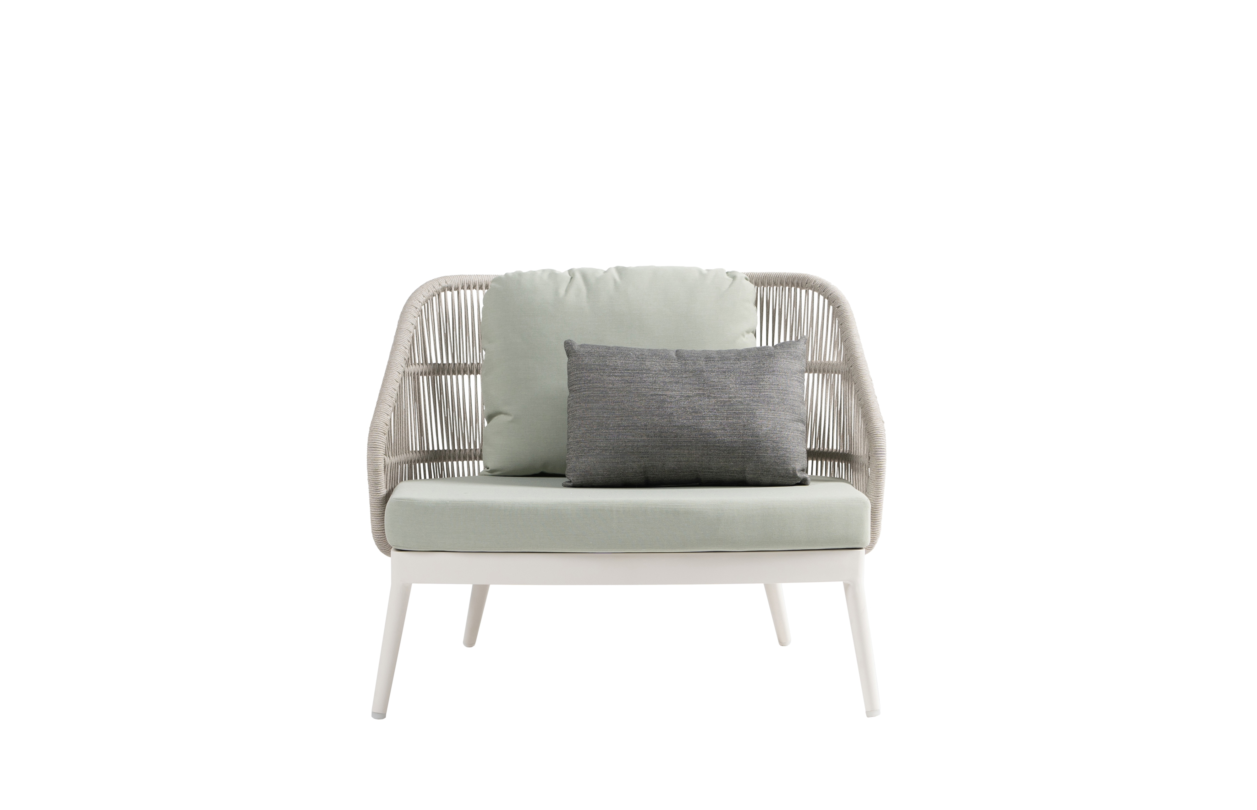Wide Rope Club Chair