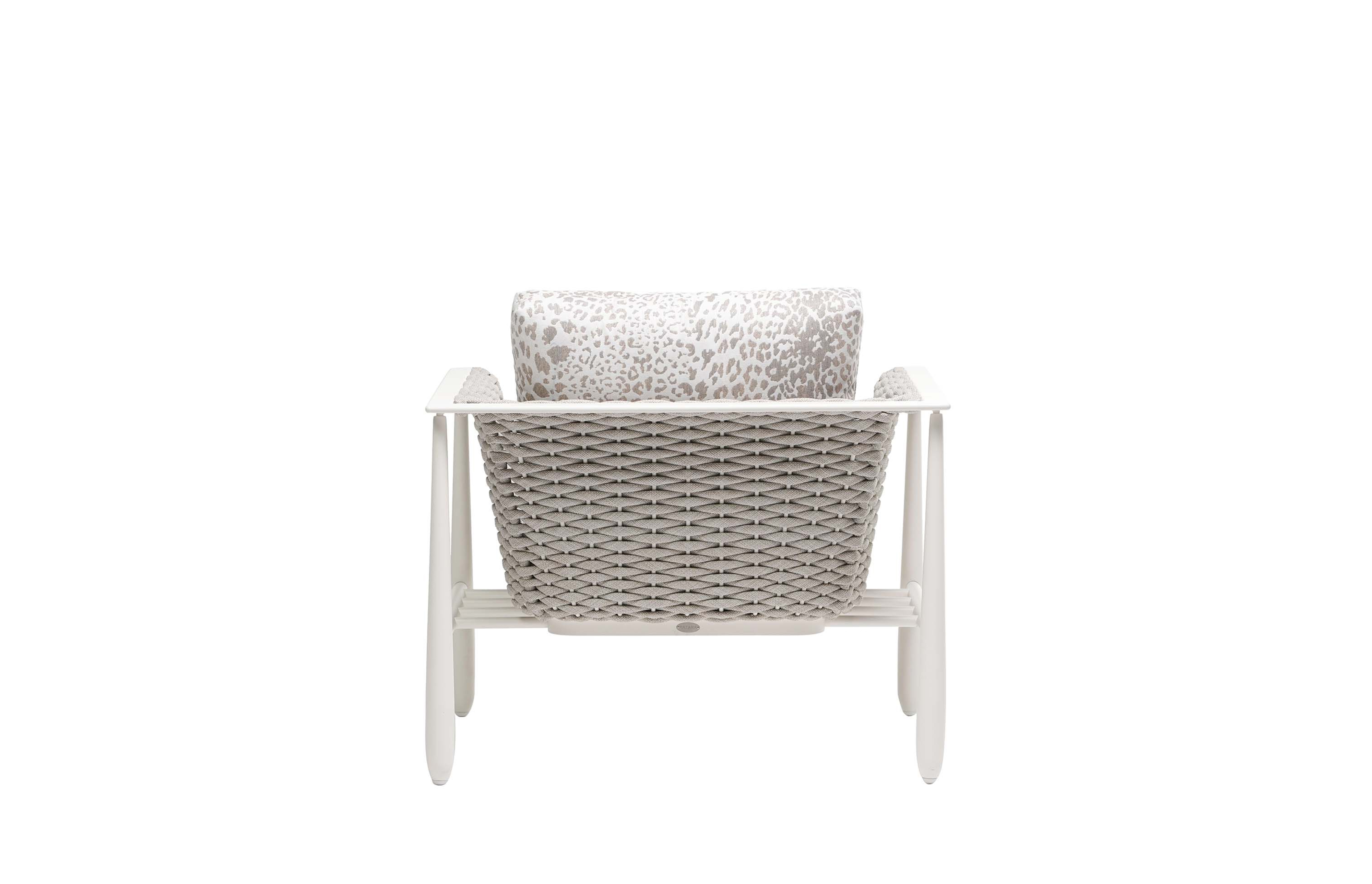 Woven Strap Club Chair