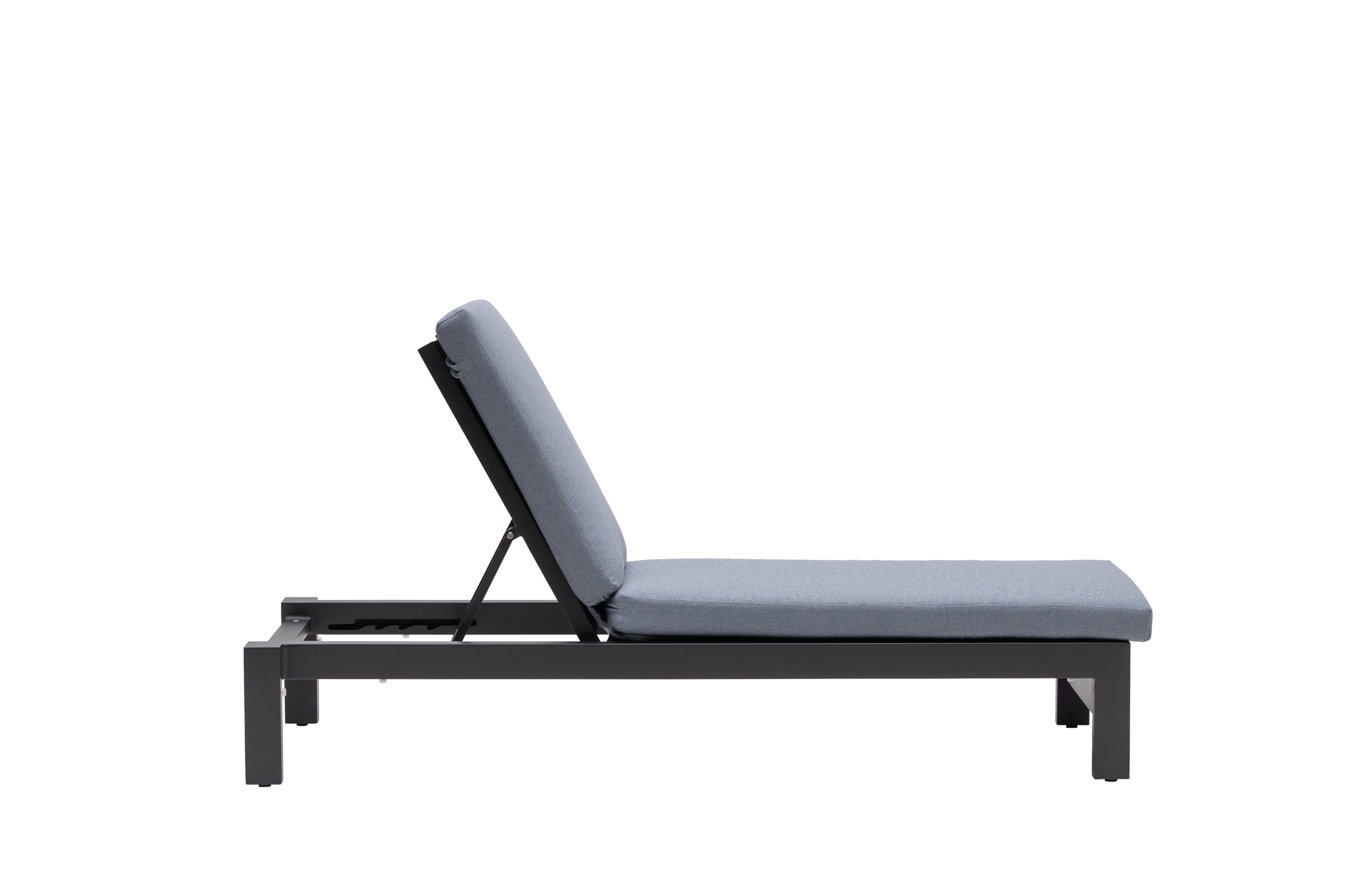 Cushioned Adj. Chaise Lounger