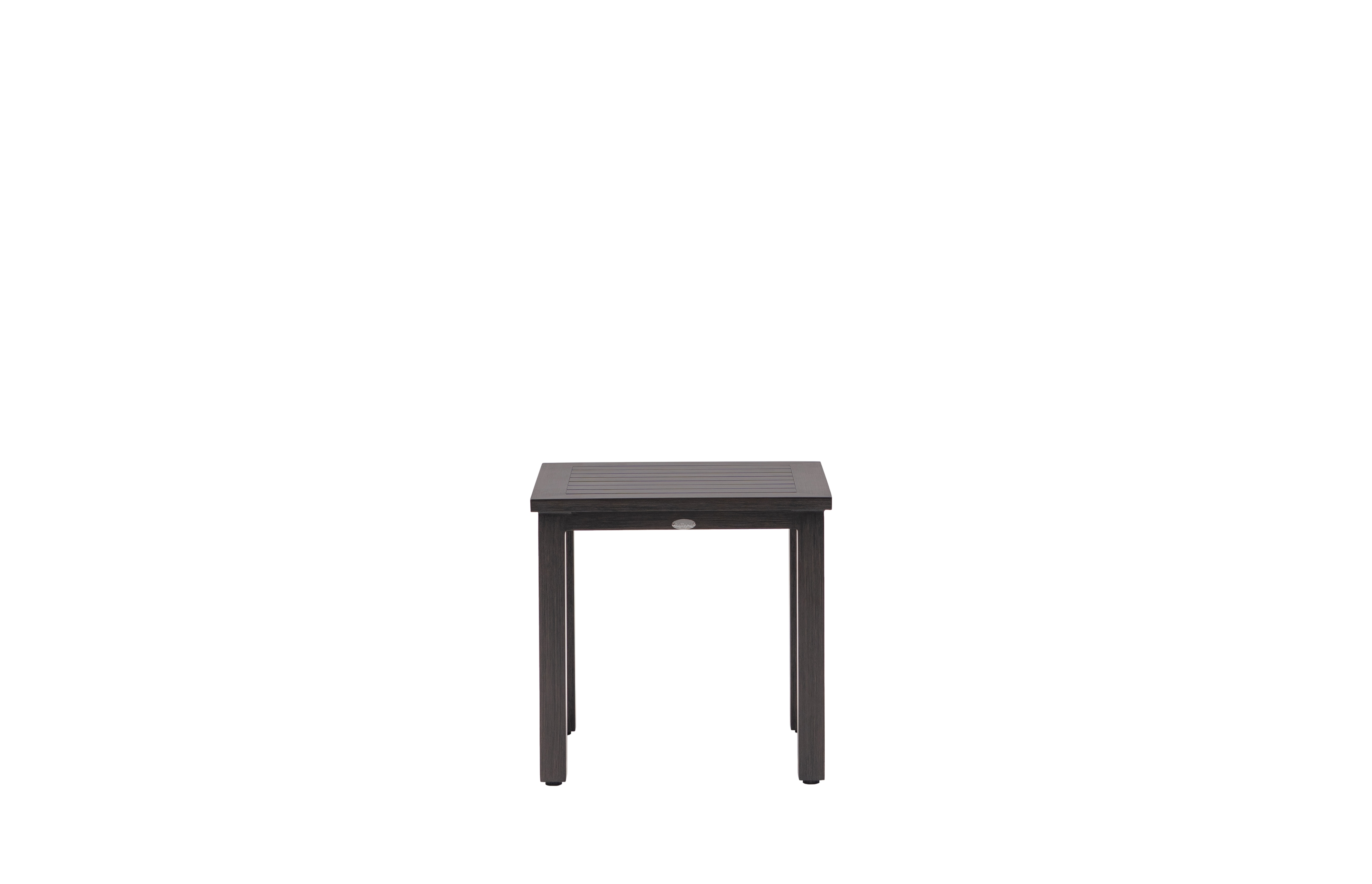 Ratana Canbria Casual 23" Sq. Block-Leg End Table