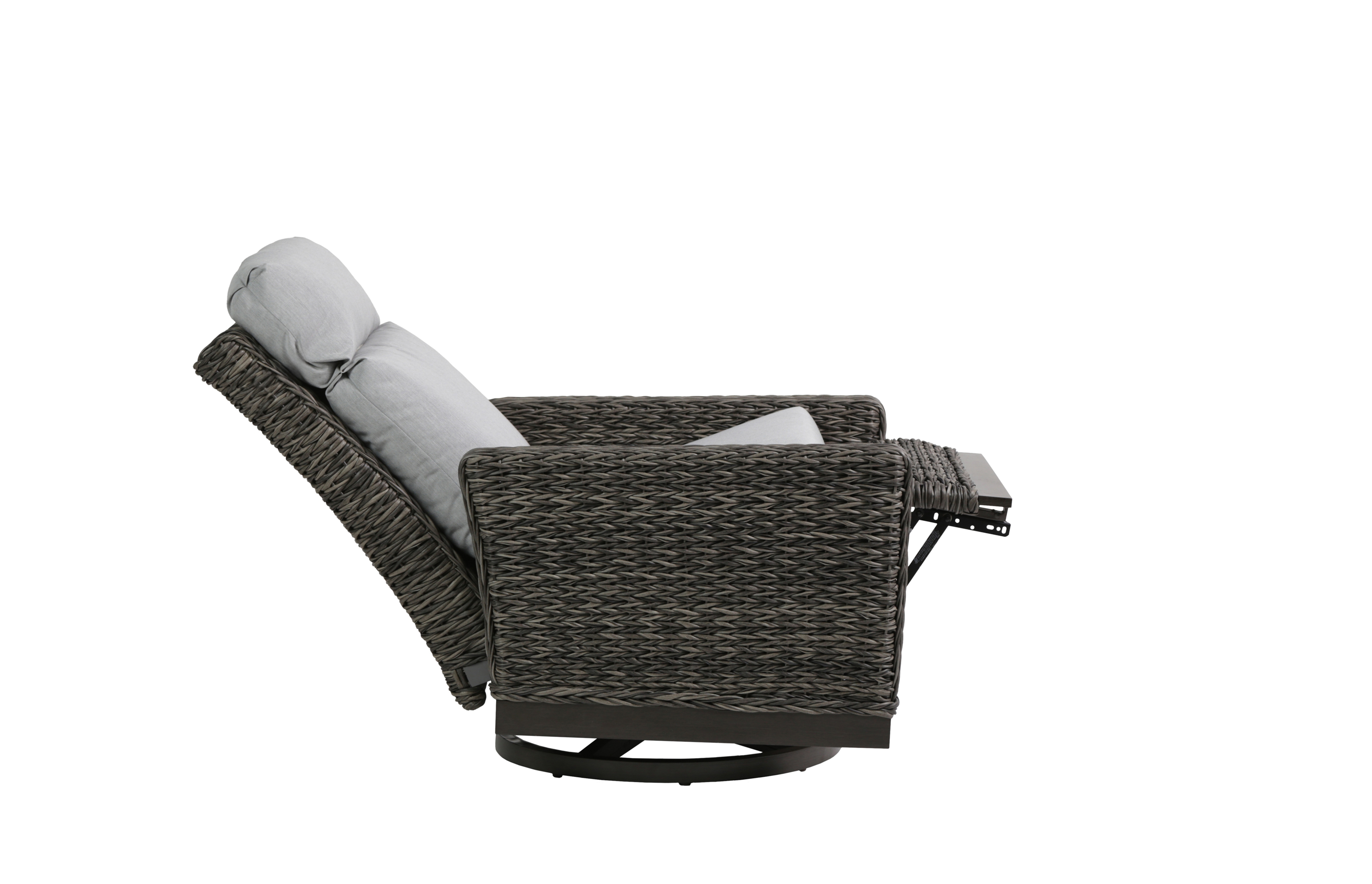 Woven Swivel Recliner