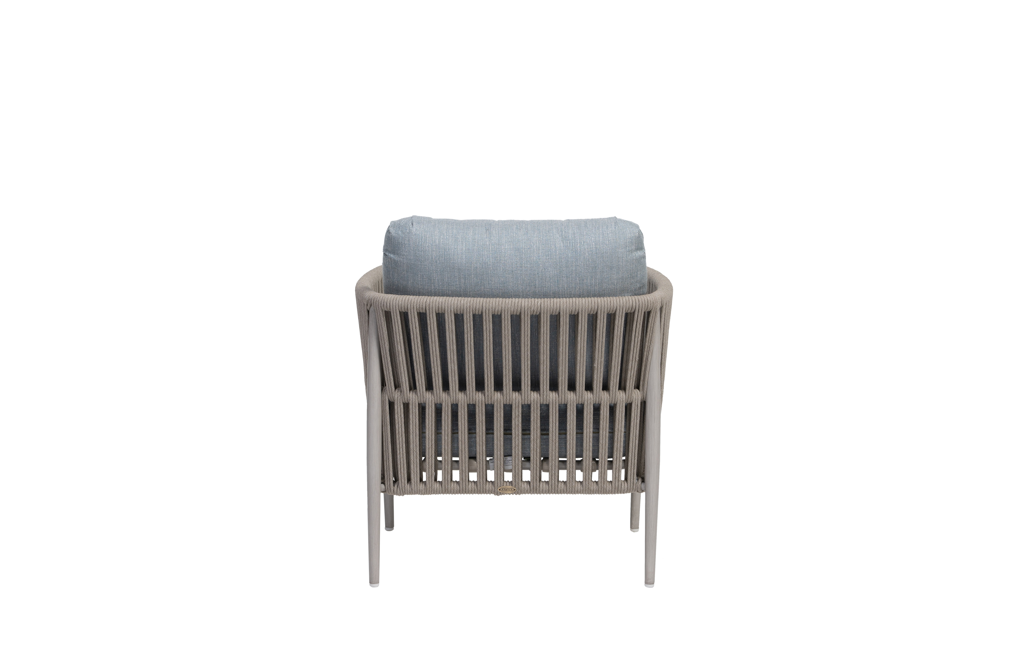 Cushioned Rope Club Chair