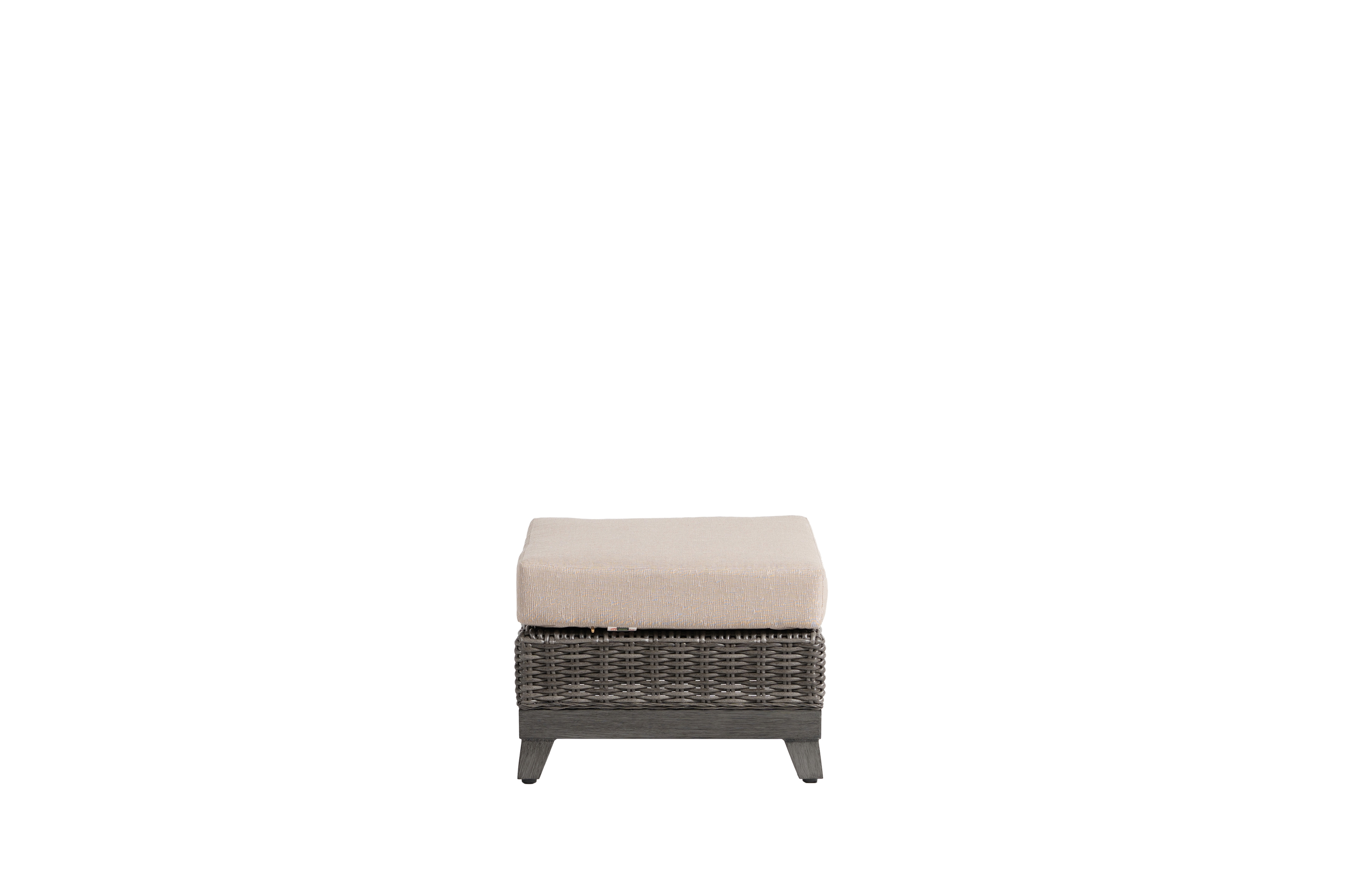 Ratana Budapest Woven Cushioned Ottoman