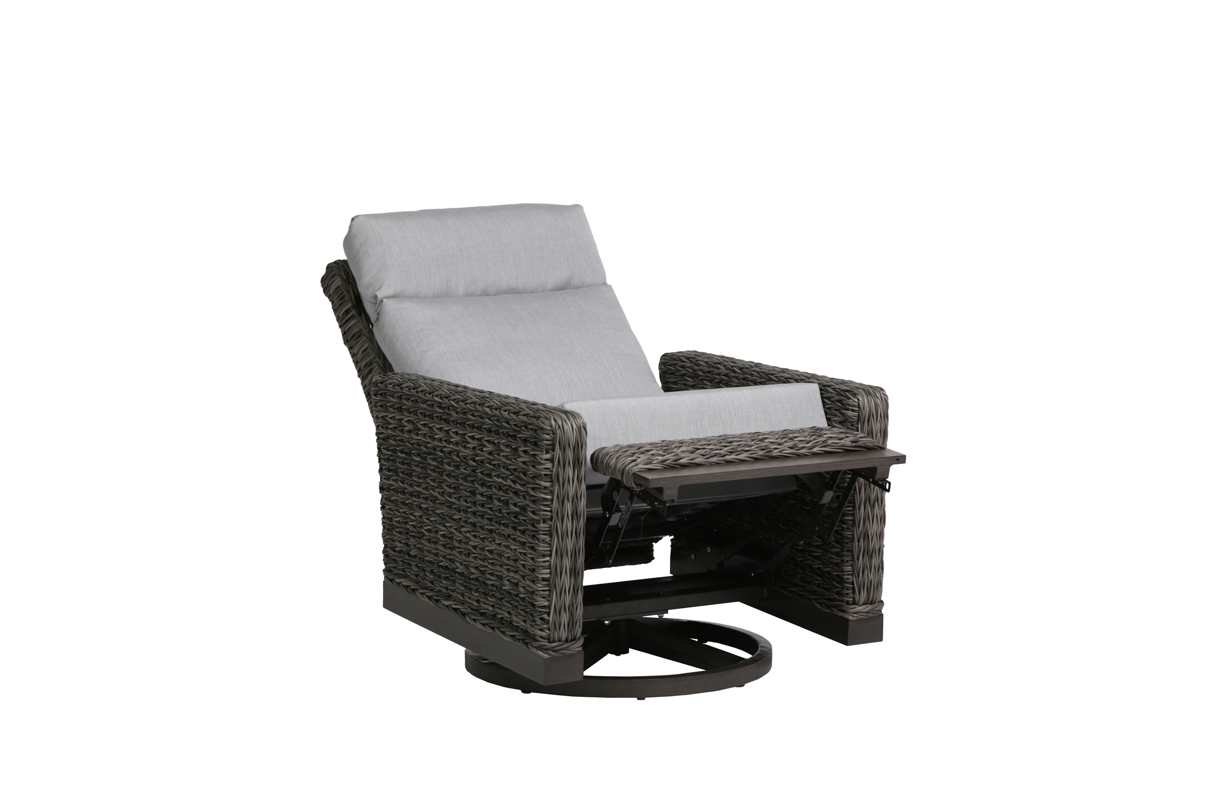 Woven Swivel Recliner