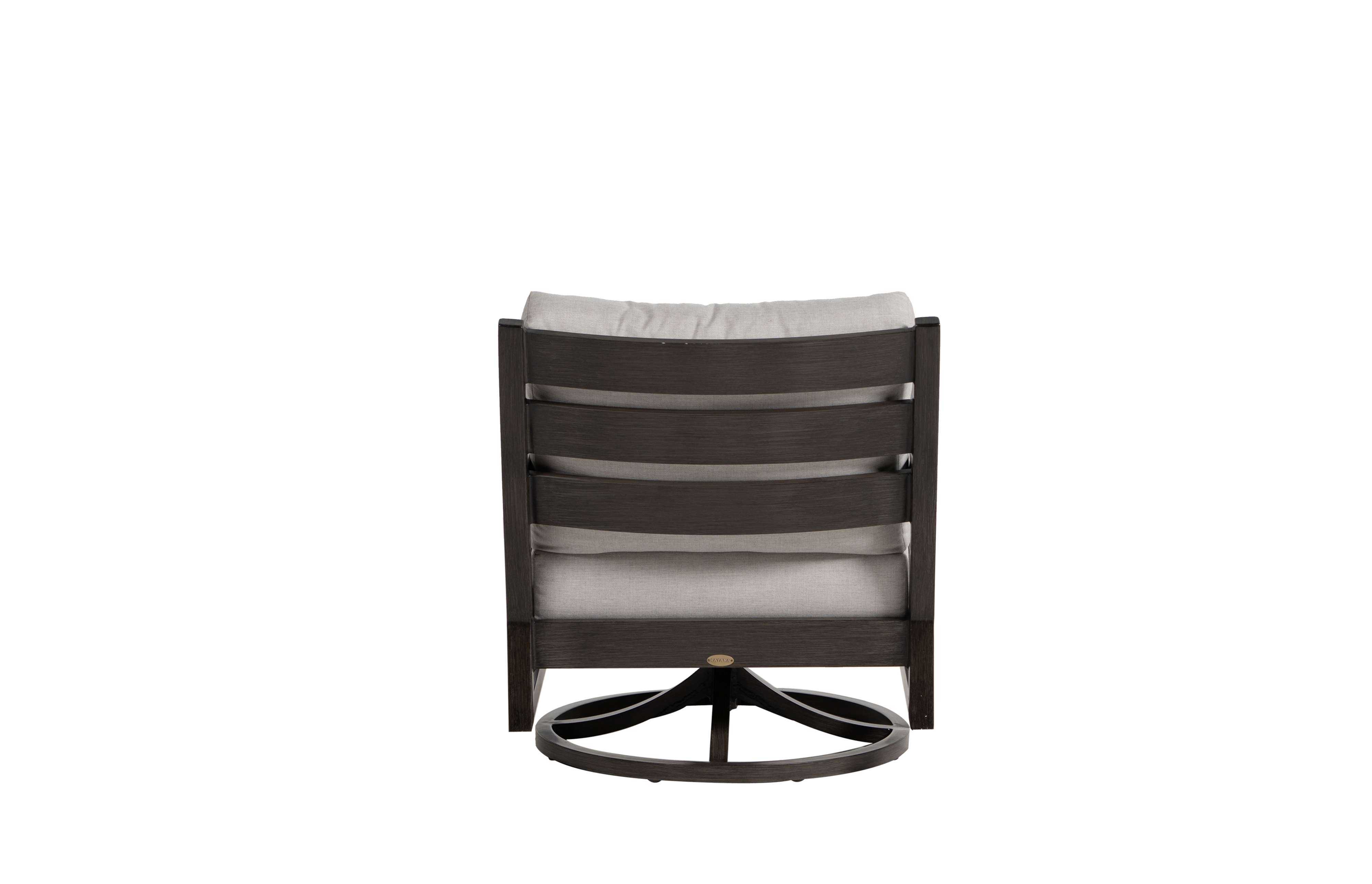 Classic Slat-Back Swivel Rocker