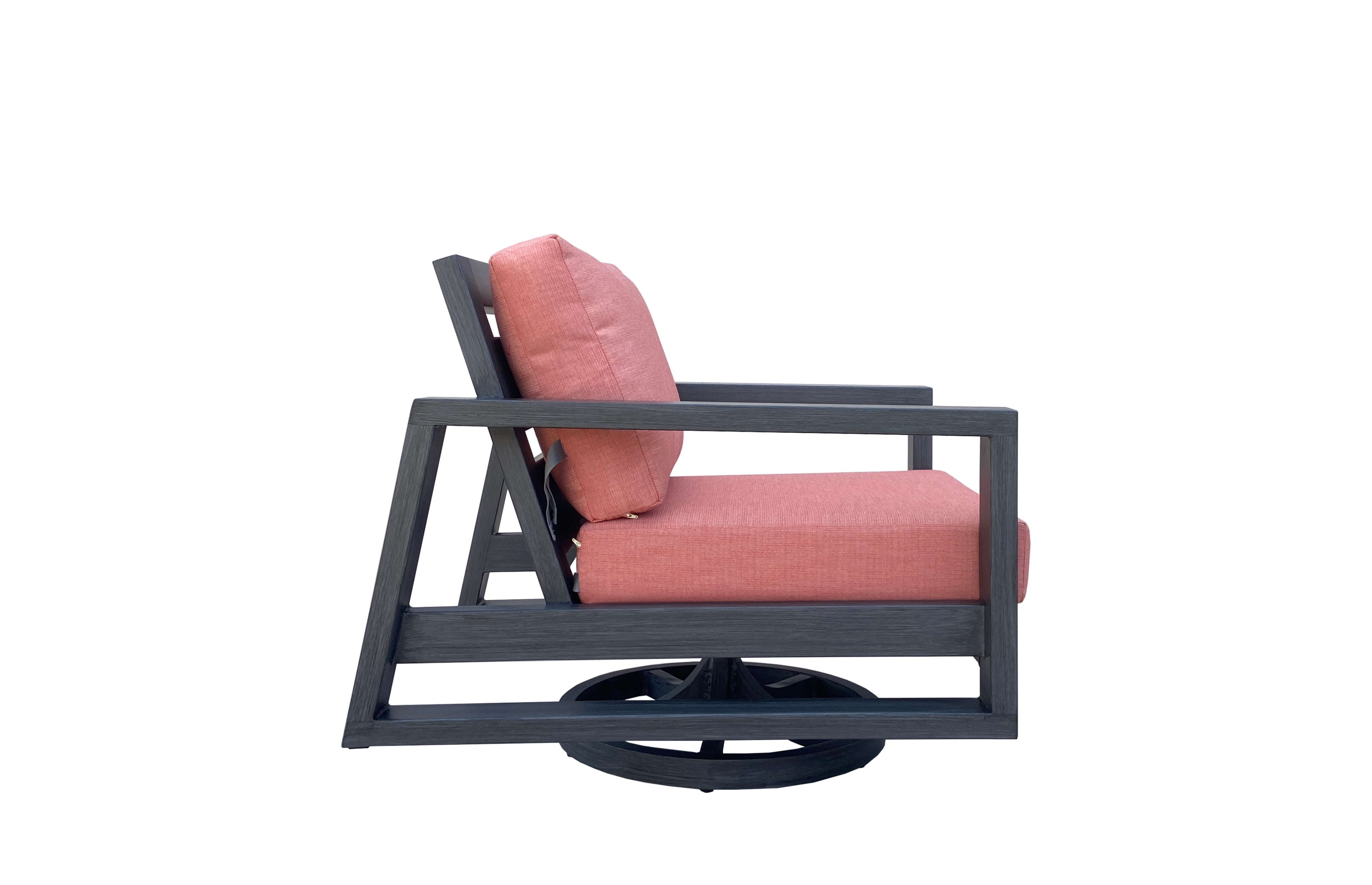 Ratana Oasis Modern Swivel Rocking Club Chair