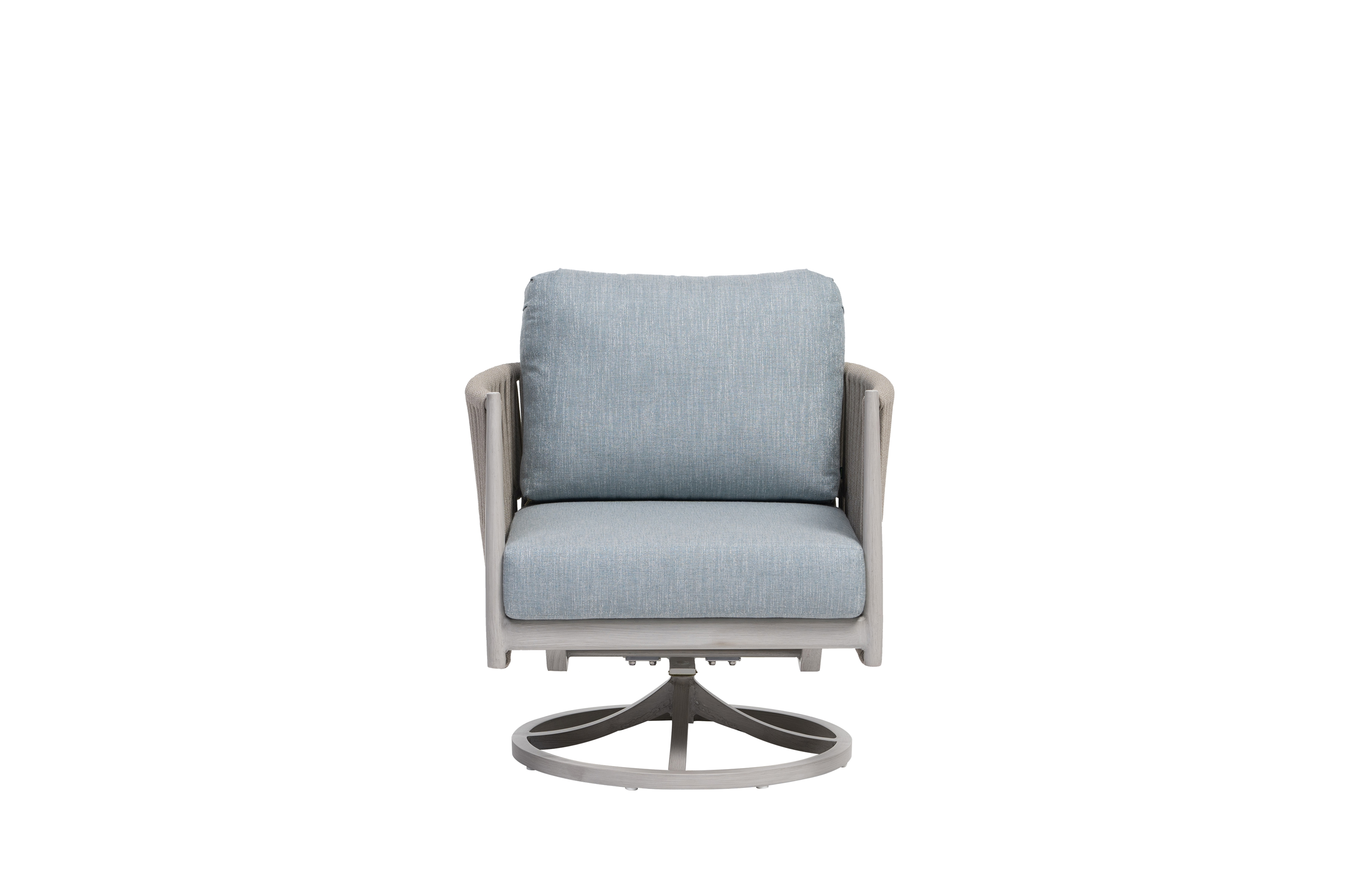 Cushioned Rope Swivel Rocker