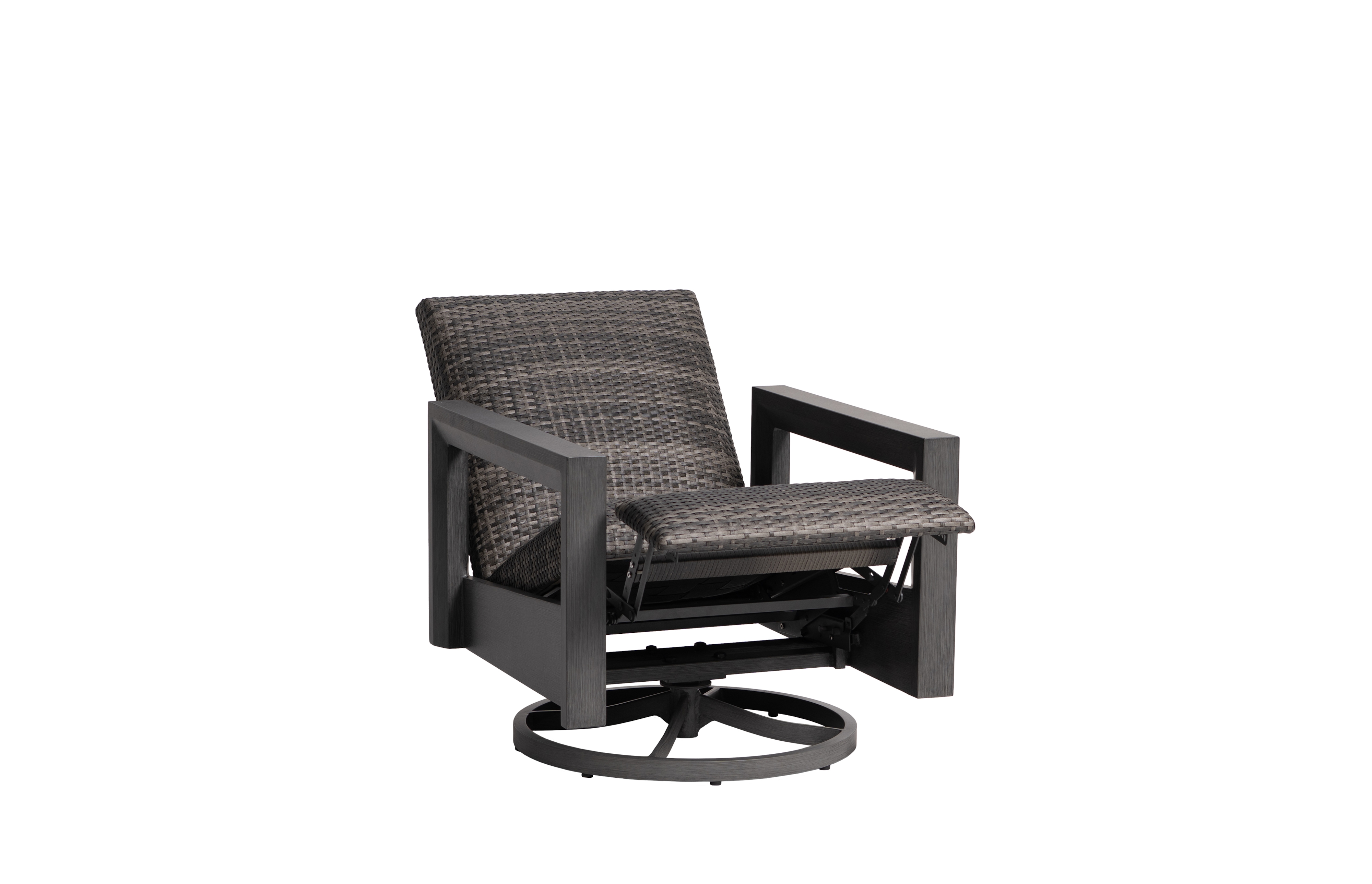Modern Coastal Swivel Recliner