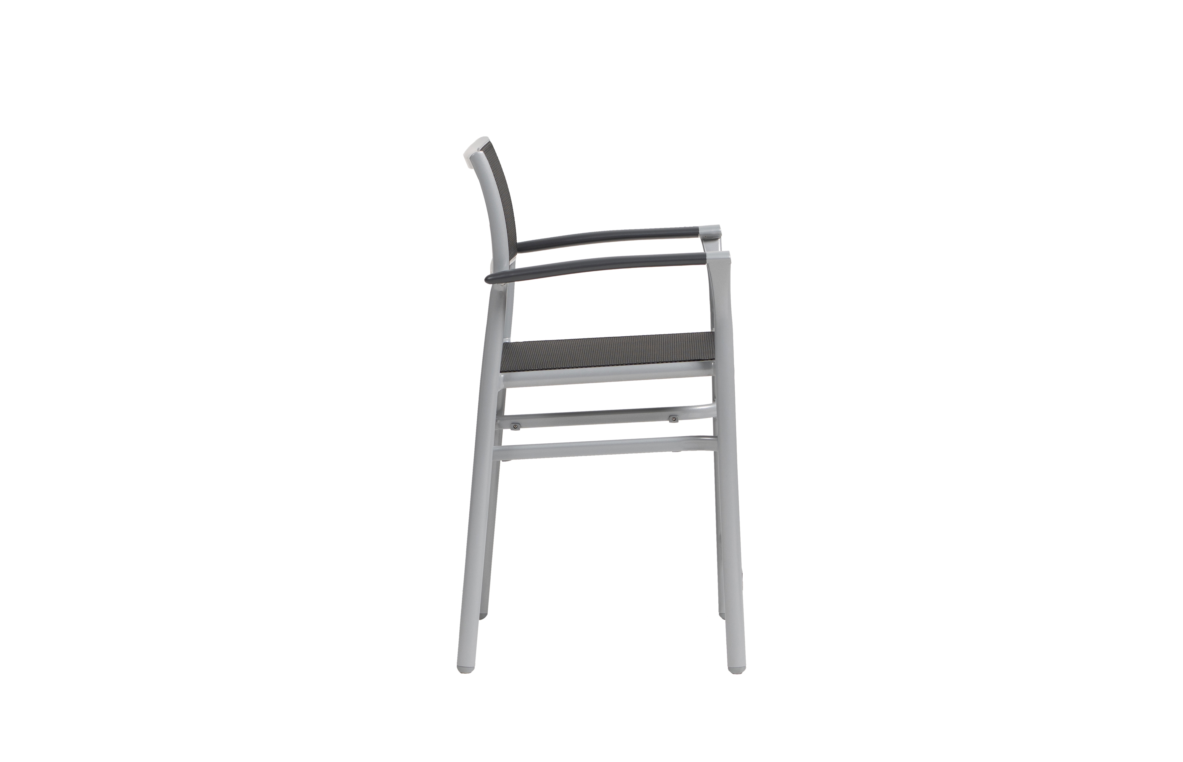 Stacking Sling Counter-Height Arm Chair
