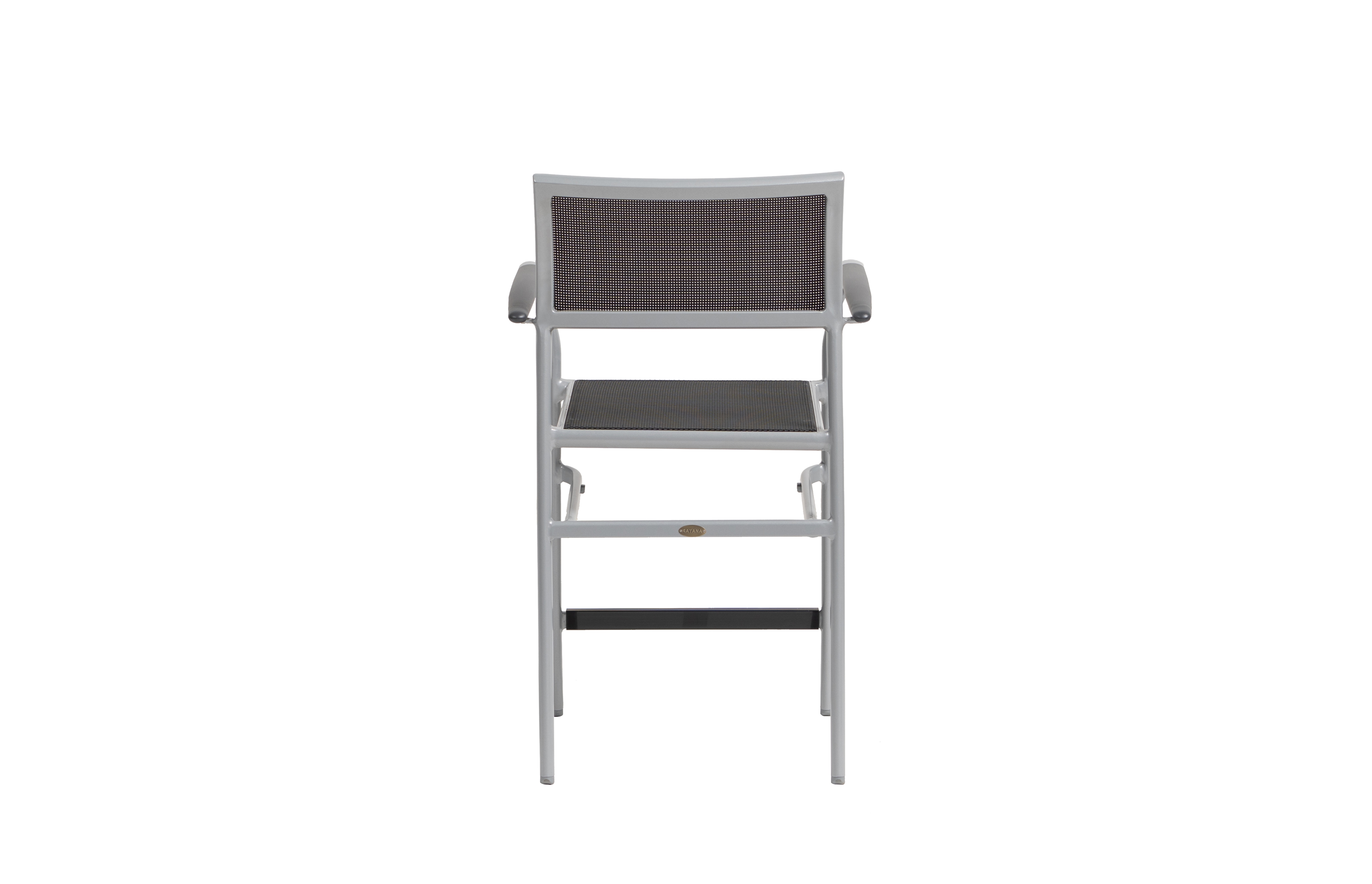 Stacking Sling Counter-Height Arm Chair