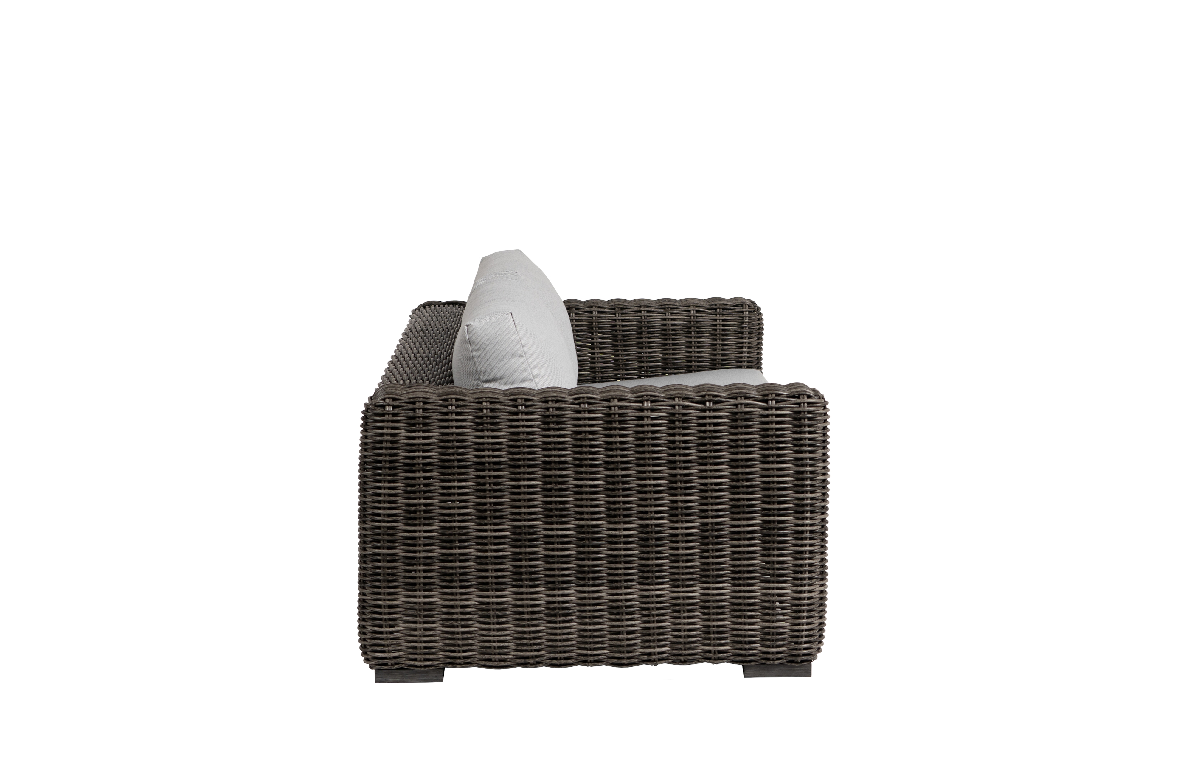 Cubo Woven 2.5-Seat Sofa w/Block Feet