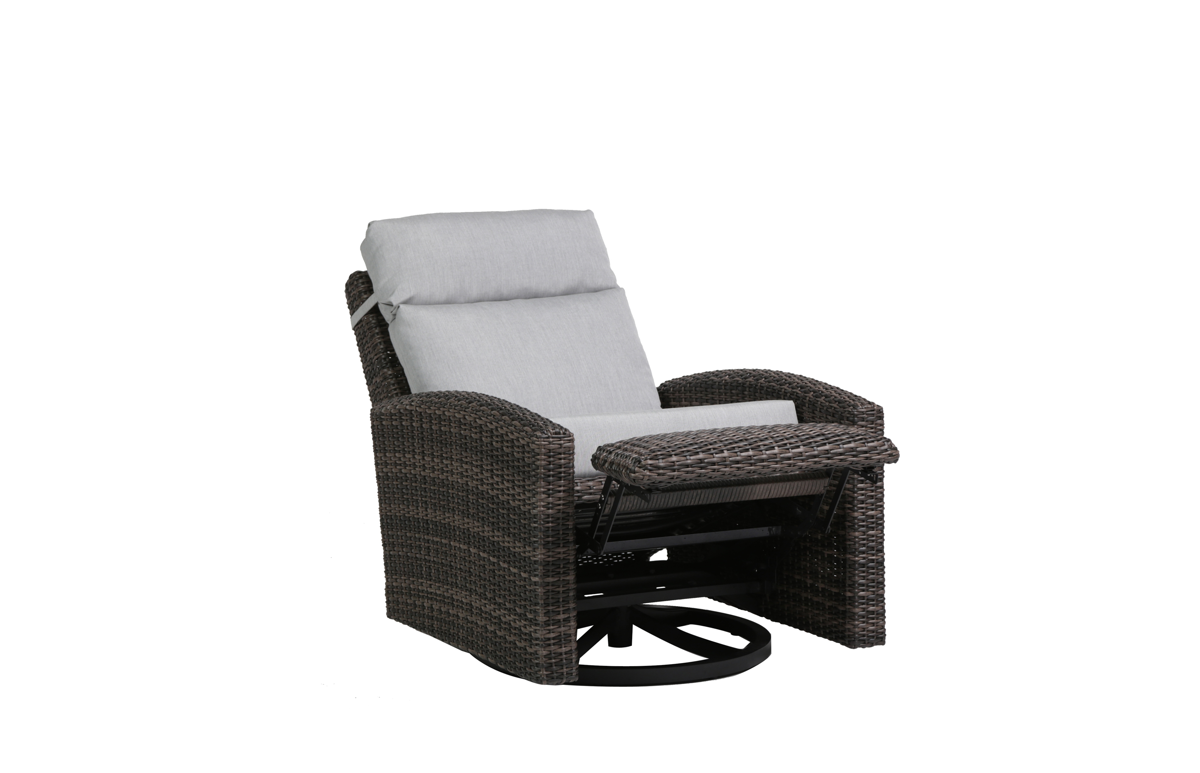 Ratana Coral Gables Casual Woven Swivel Recliner
