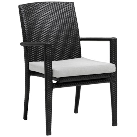 Dining Arm Chair w/Seat Cushion