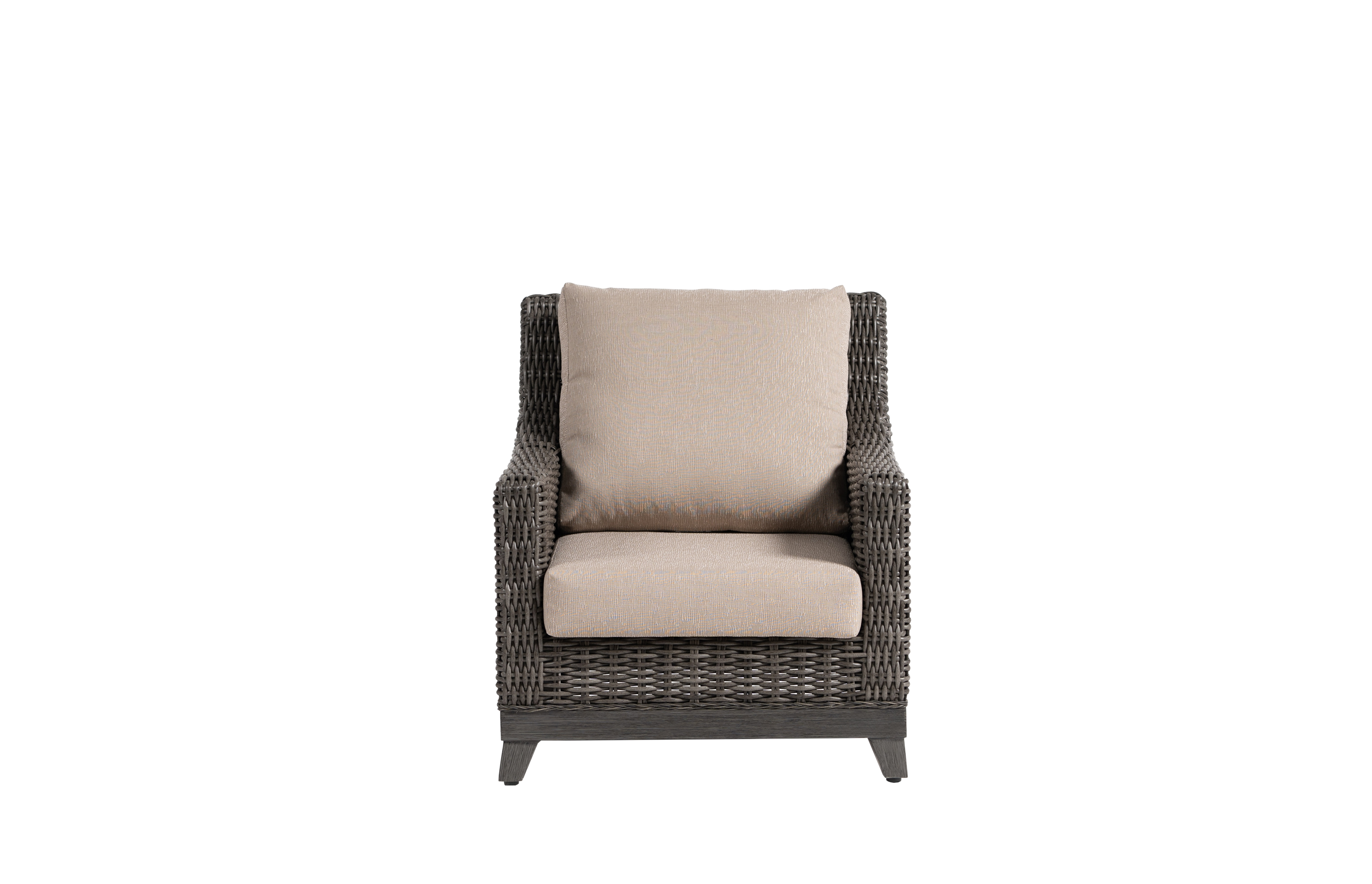 Ratana Budapest Woven Sloping-Arm Club Chair