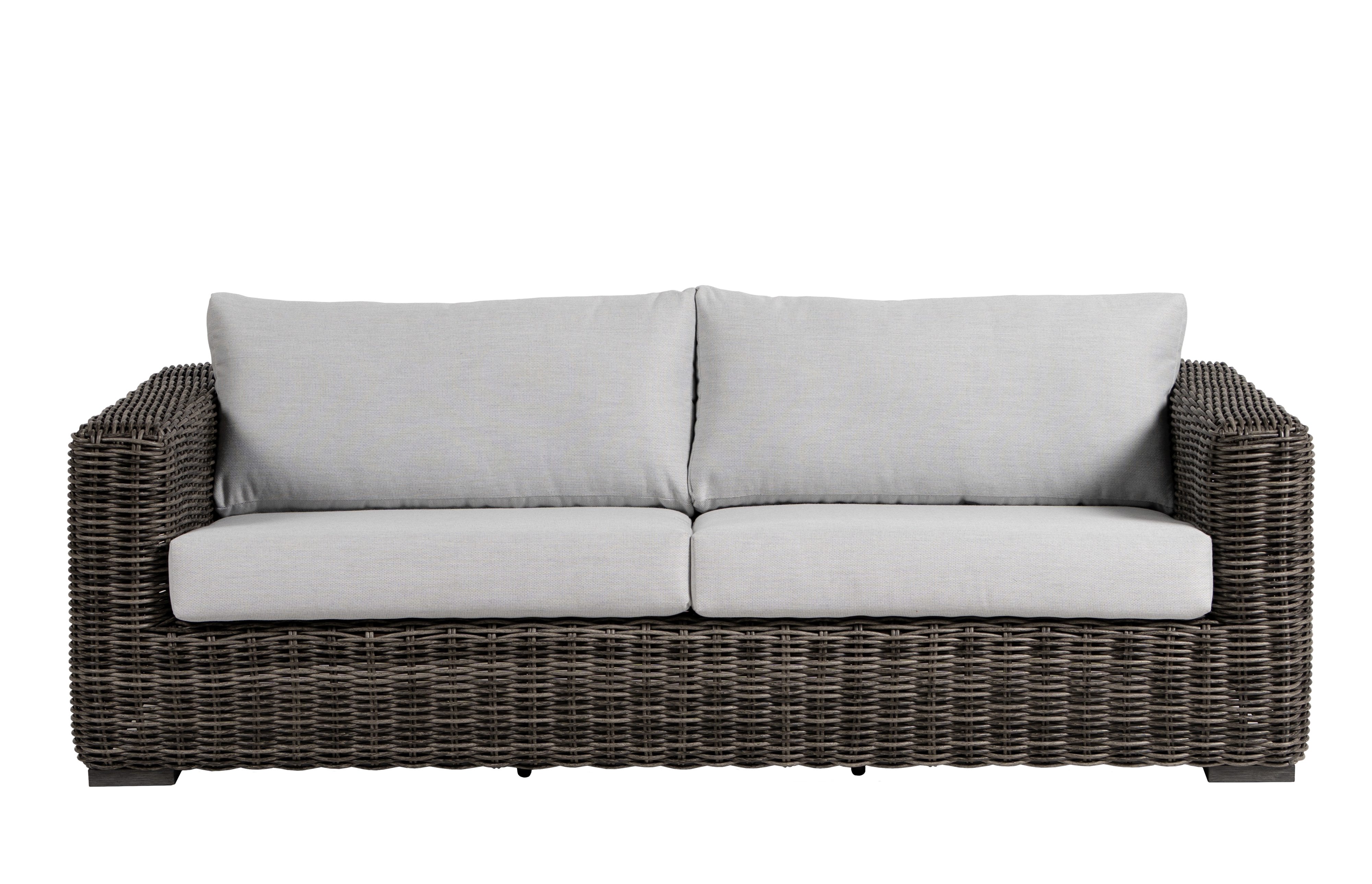 Cubo Woven 2.5-Seat Sofa w/Block Feet