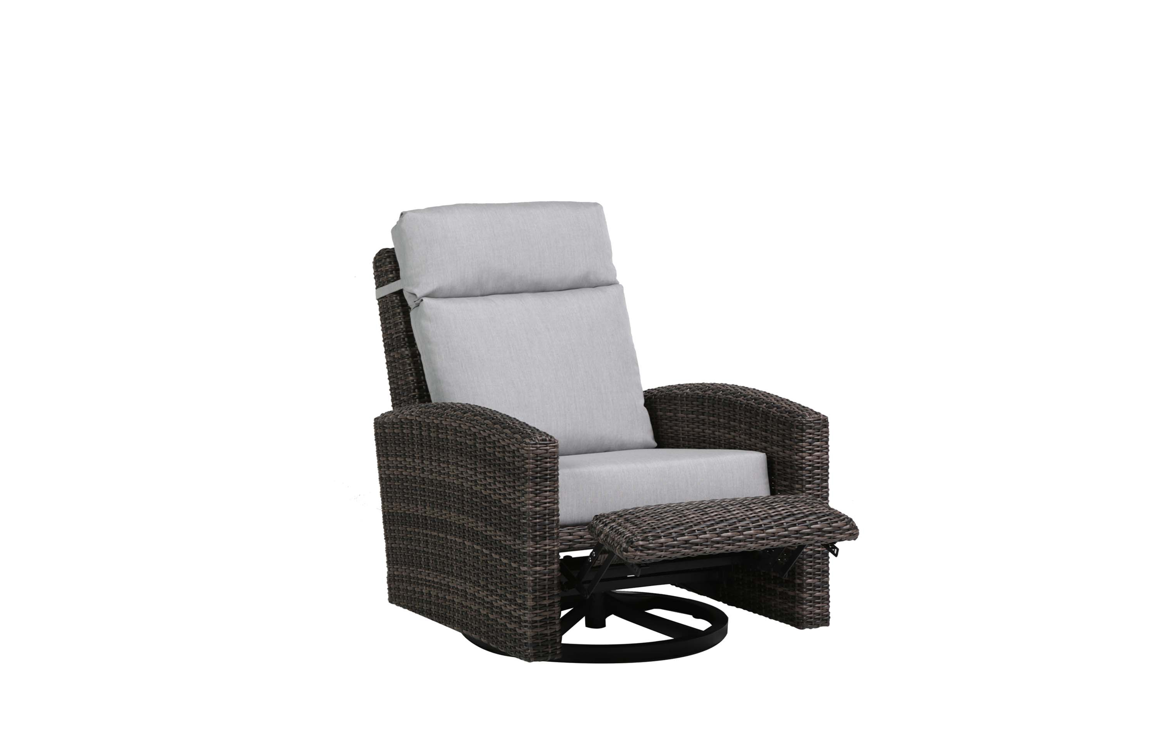 Ratana Coral Gables Casual Woven Swivel Recliner