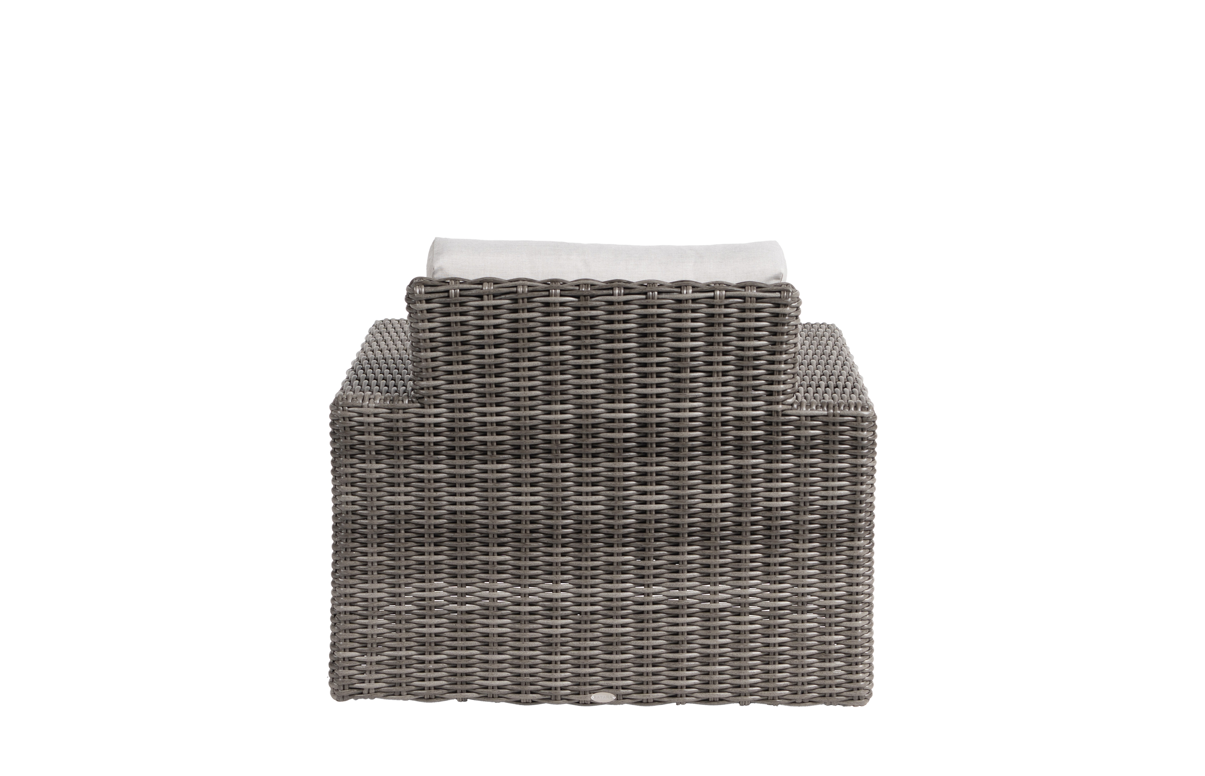 Woven Swivel Gliding Club Chair