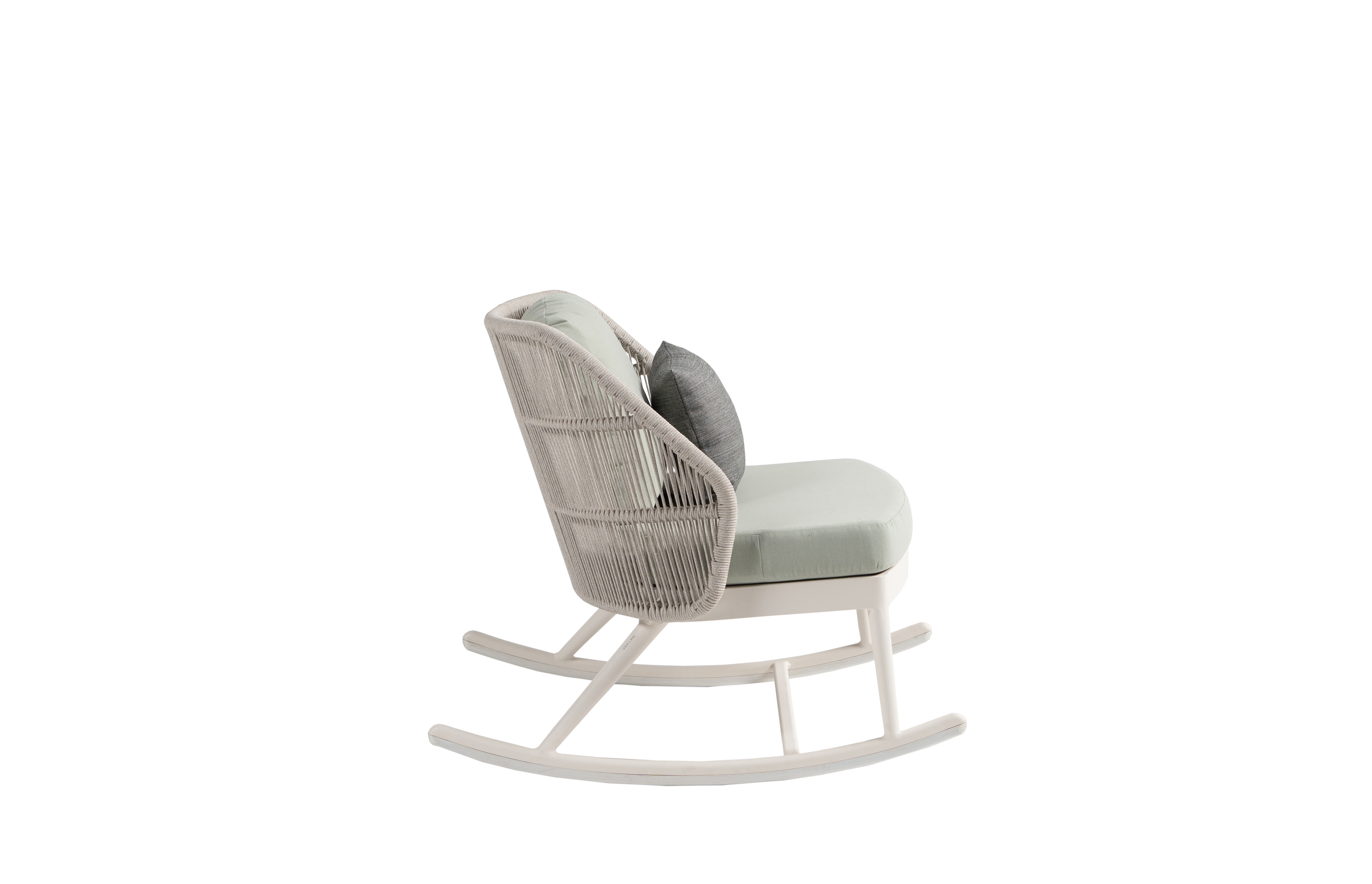 Classic Rope Rocking Chair