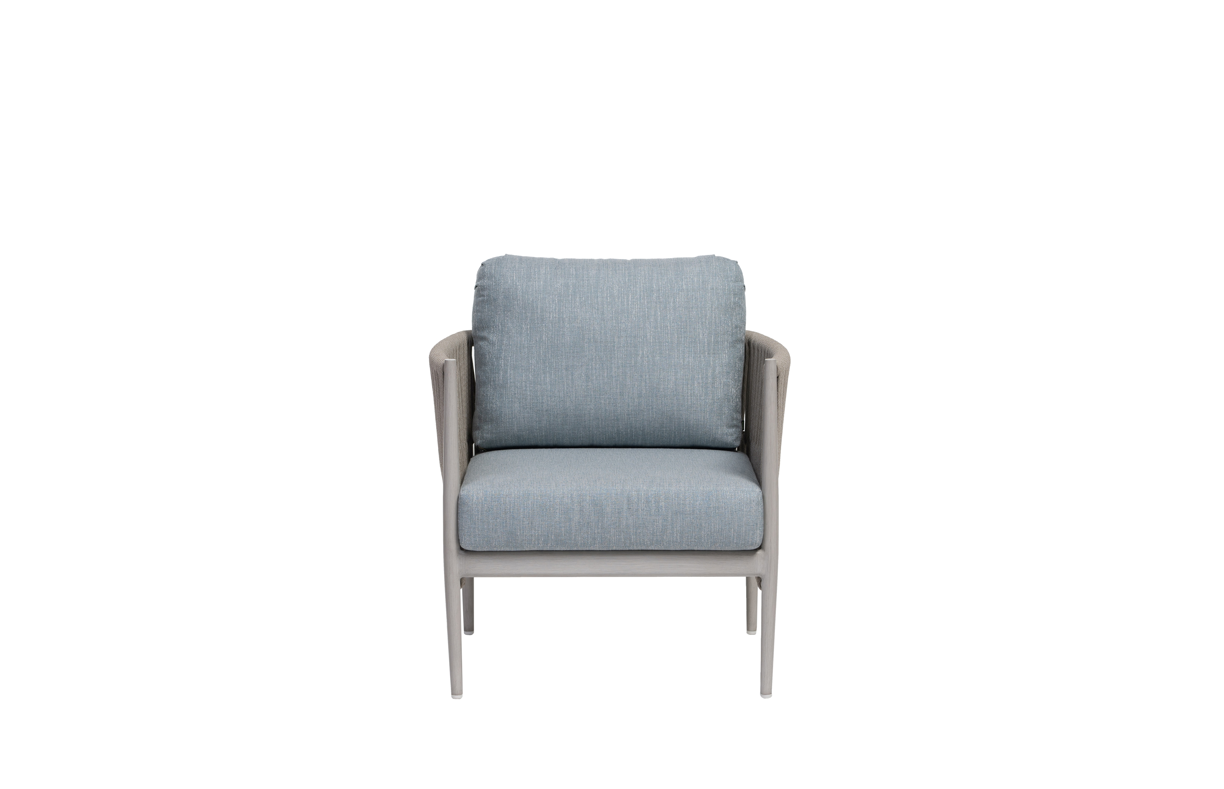 Cushioned Rope Club Chair