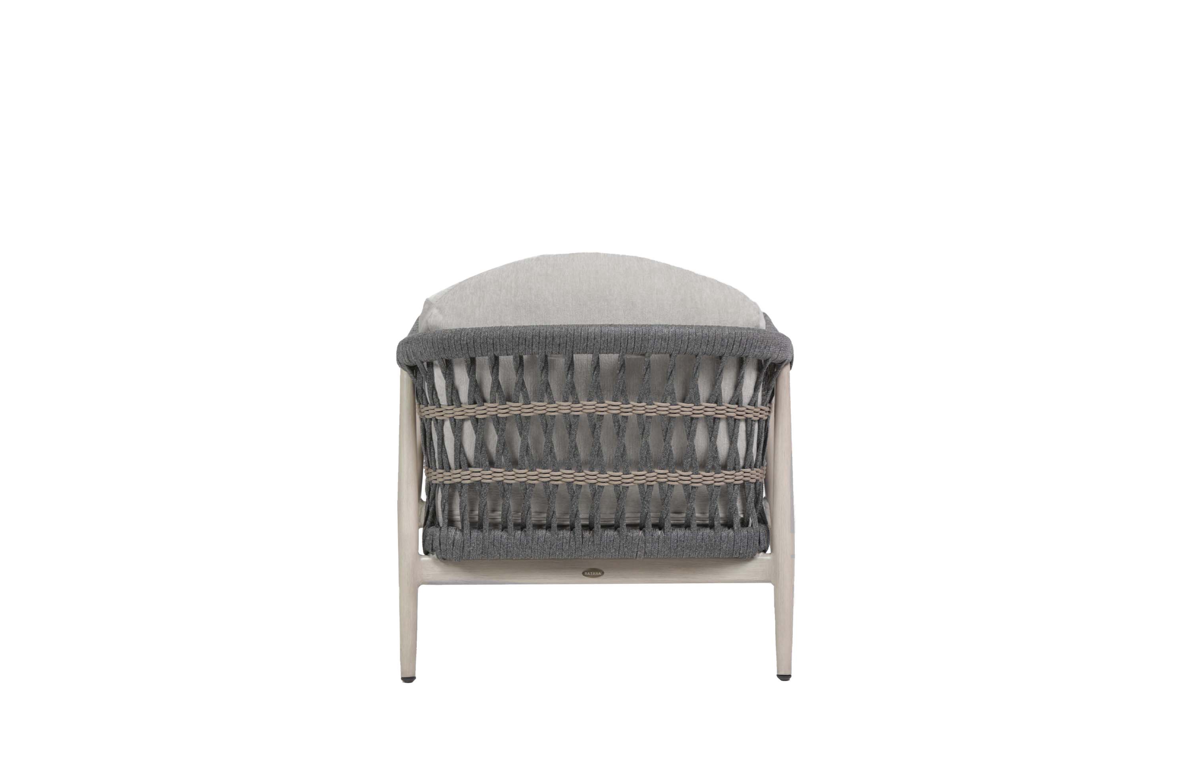 Rope Barrel-Back Club Chair