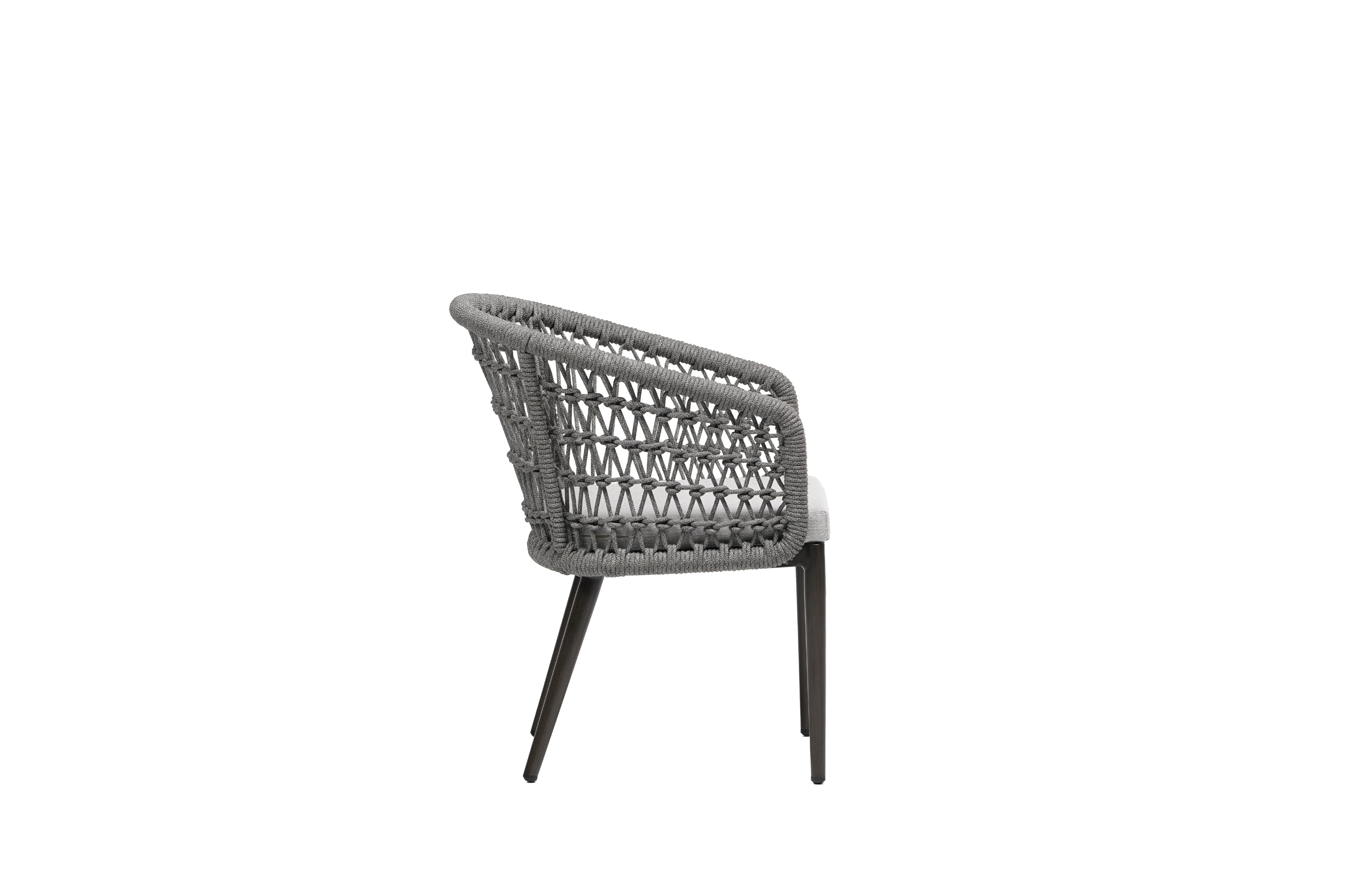 Ratana Poinciana Rope-Back Dining Arm Chair