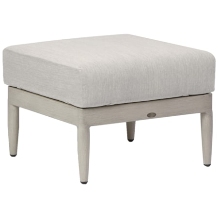 Casual Cushioned Sq. Ottoman