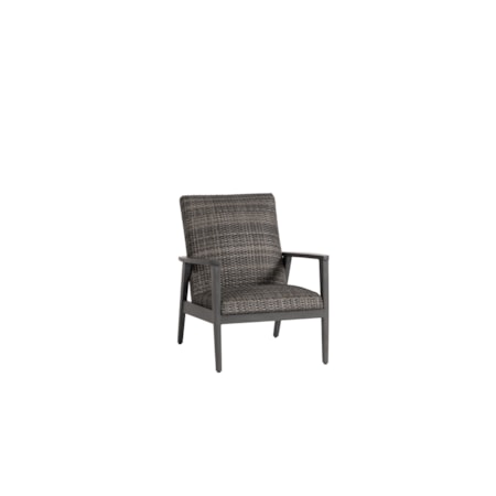 Coastal Woven Club Chair