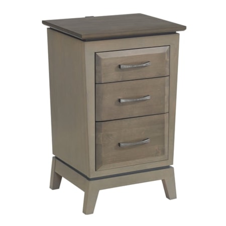 Small 3-Drawer Nightstand