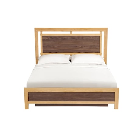 Queen Panel Storage Bed