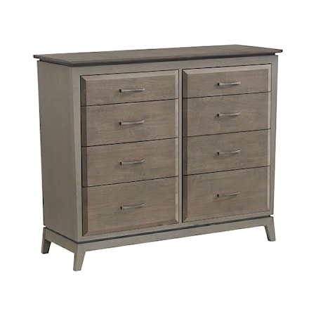 50&quot;W 8-Drawer Dresser