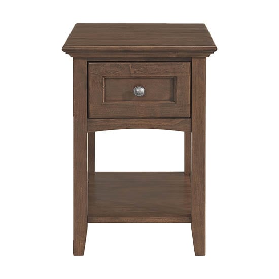 Whittier Wood McKenzie Chairside Table