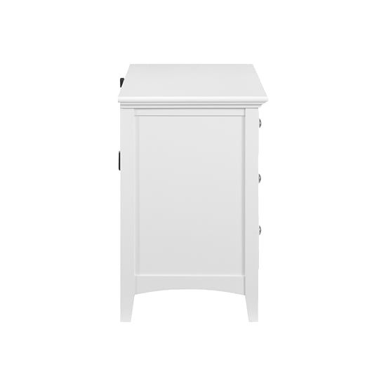 Whittier Wood McKenzie 4-Drawer Nightstand
