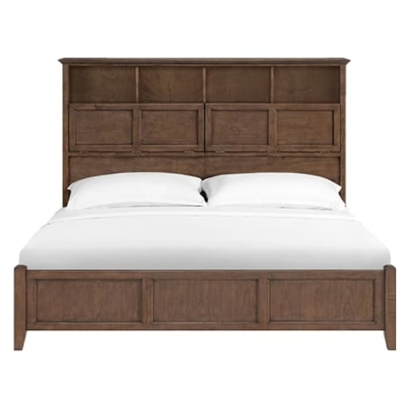 King Bookcase Bed