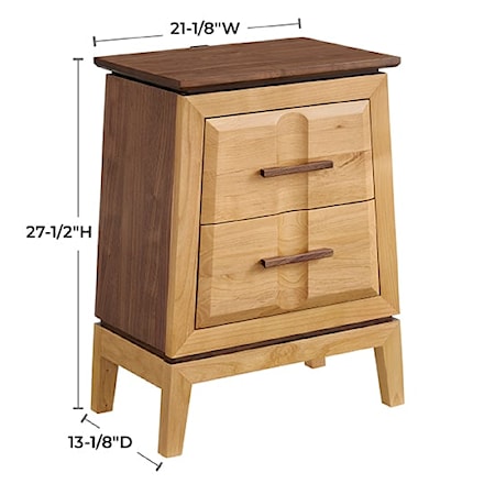 2-Drawer Nightstand