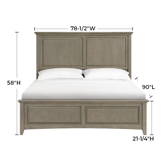 Whittier Wood McKenzie Cal-King Storage Bed