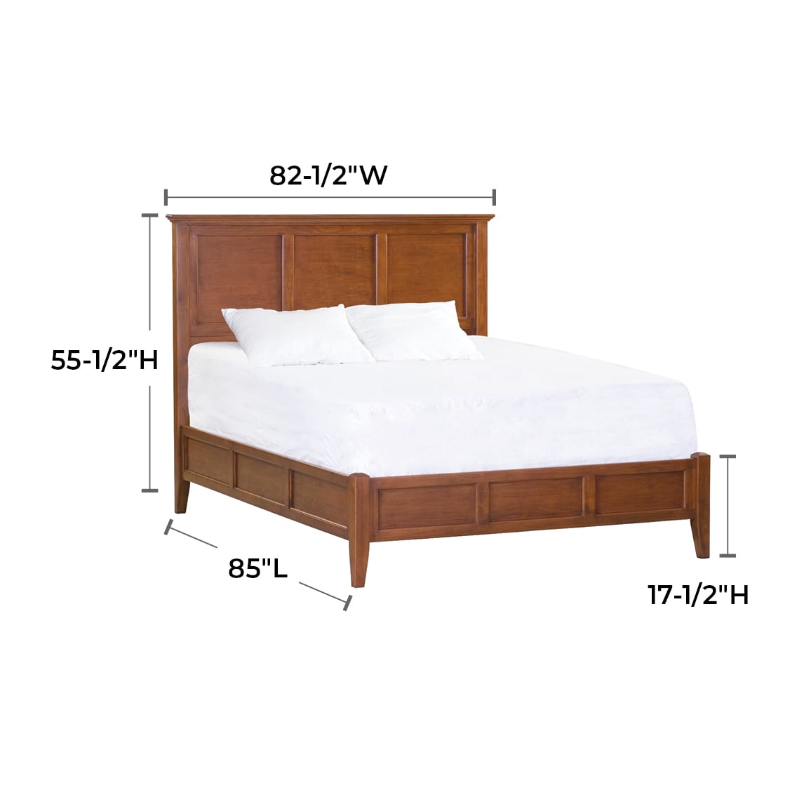 King Panel Bed