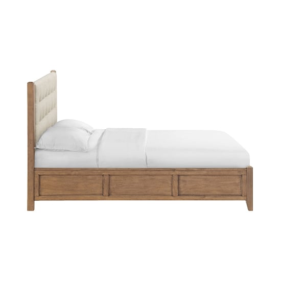 Whittier Wood McKenzie Customizable Queen Upholstered Panel Bed