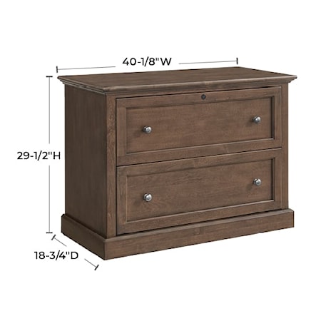 2-Drawer Lateral File Cabinet