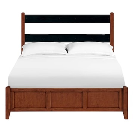 Customizable Queen Upholstered Panel Bed