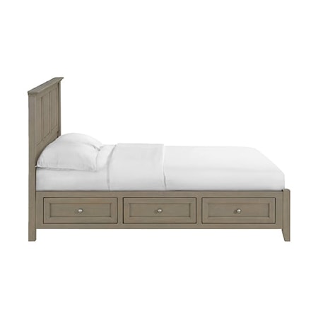 Queen Classic Storage Bed