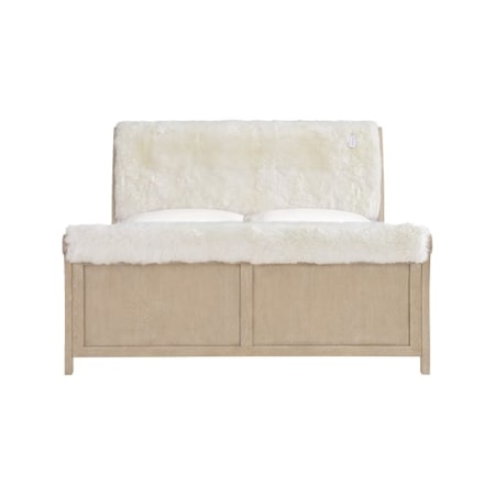 King Sheepskin Bed