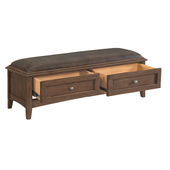 2-Drawer Bench